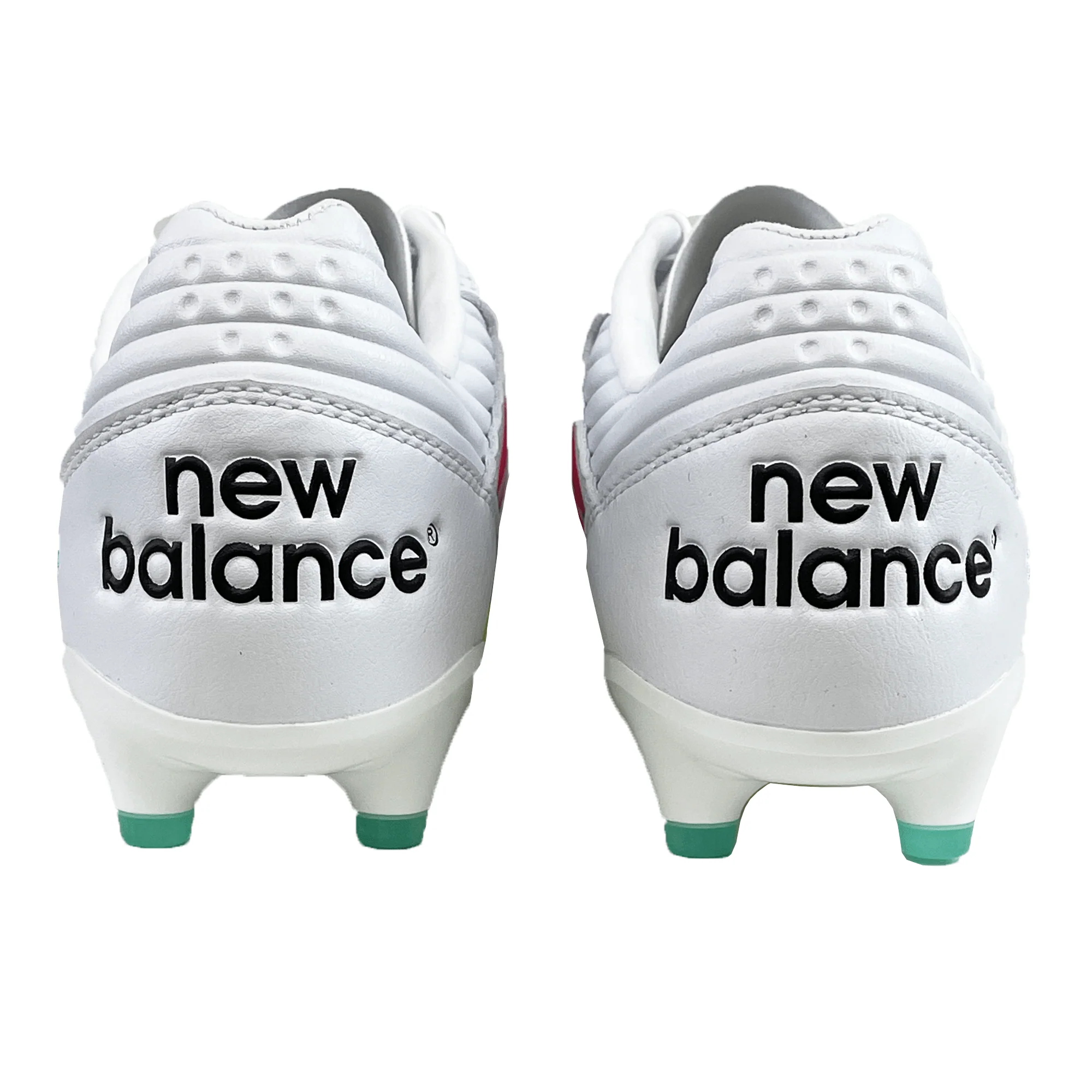 New Balance Wide 442 v2 Pro Synthetic FG - White/Hi Lite/Neon Pink - Image 6