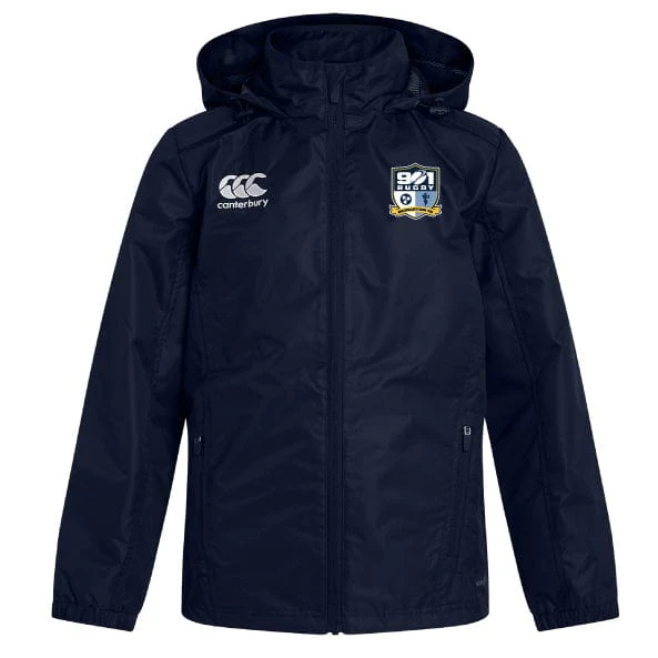 901 Rugby Club Vaposhield Full Zip Rain Jacket by Canterbury