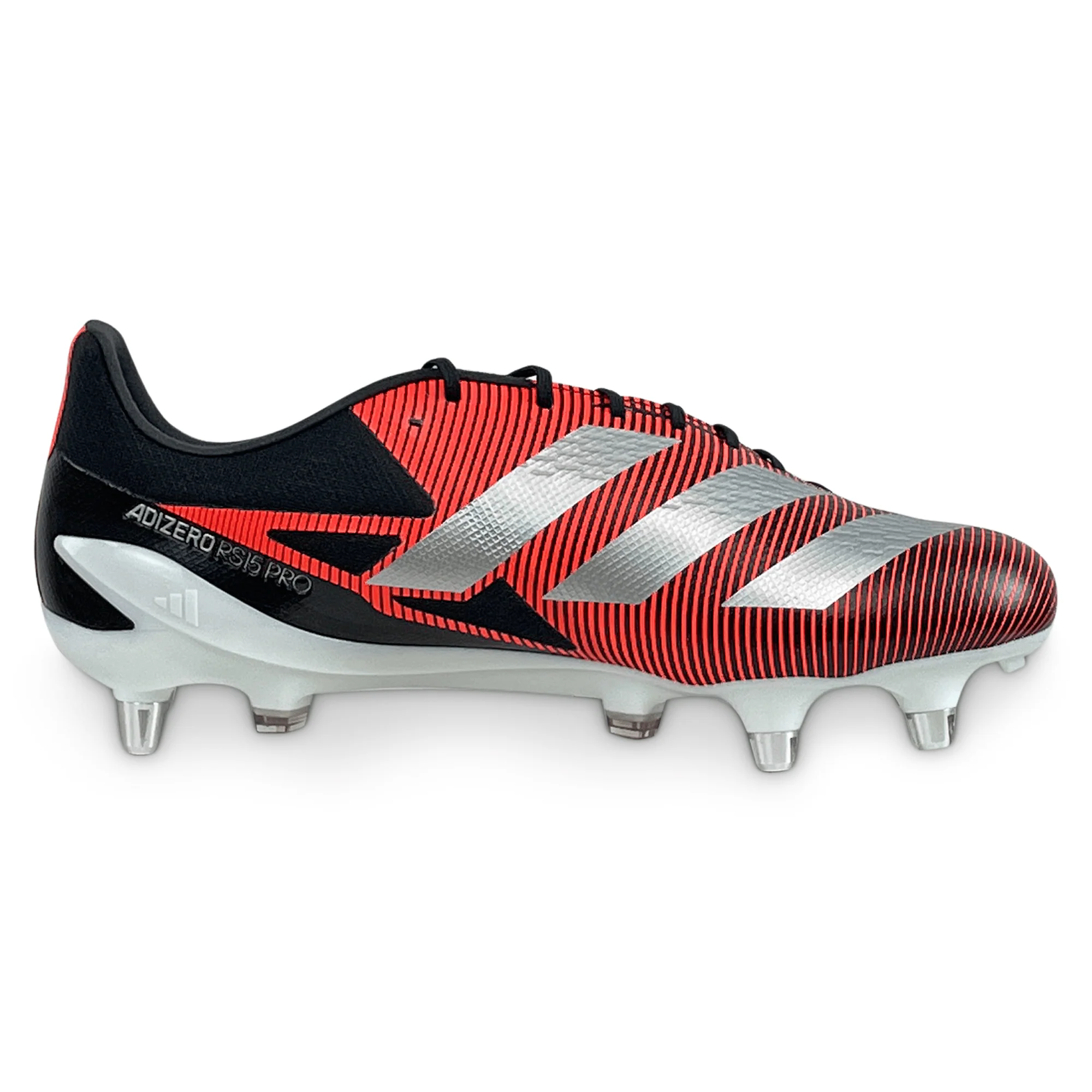 adidas Adizero RS15 Pro SG 24 - Core Black/Silver Metallic/Solar Red - Image 3