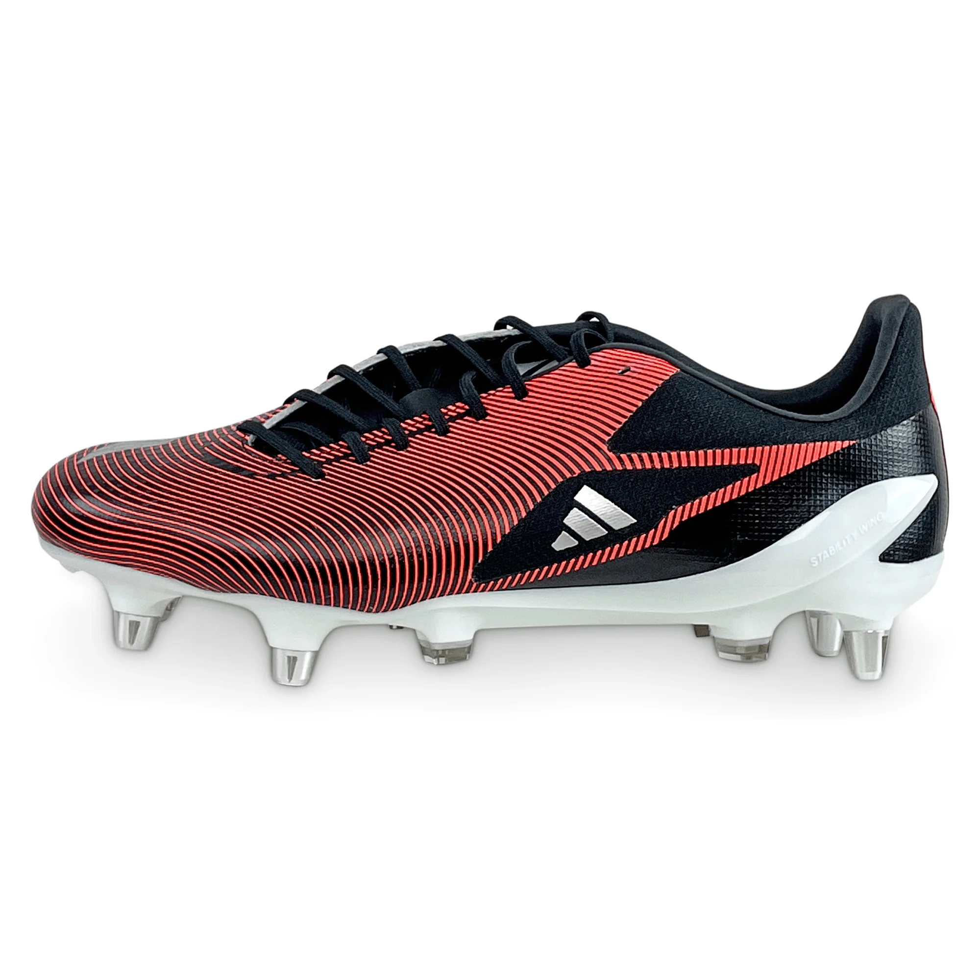 adidas Adizero RS15 Pro SG 24 - Core Black/Silver Metallic/Solar Red - Image 4