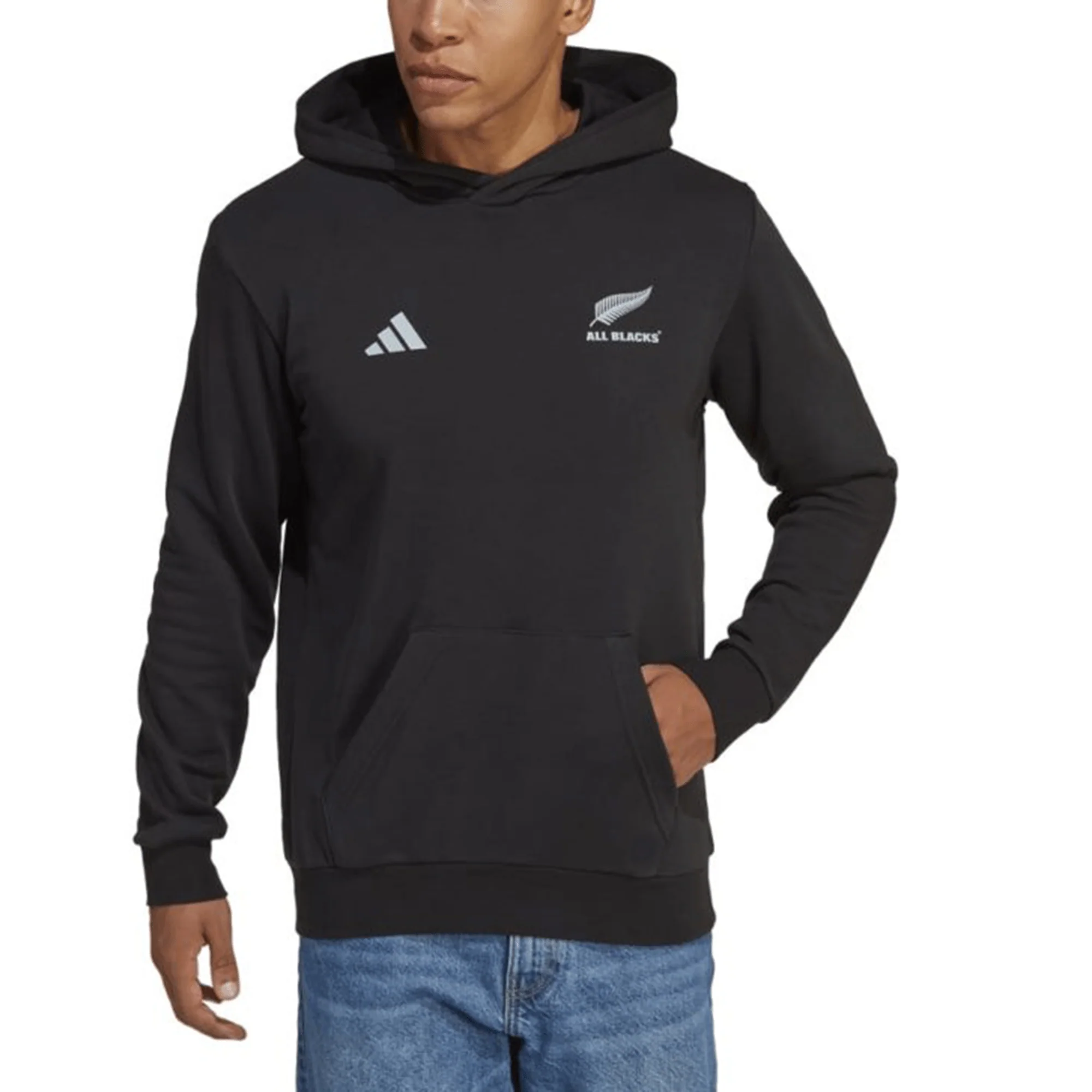 All Blacks Supporters Pull Over Hoodie by adidas - Image 4