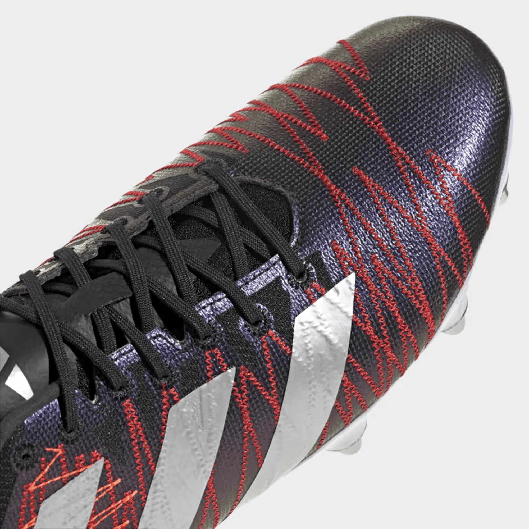 adidas Kakari Z.1 SG 24- Core Black/Silver Metallic/Better Scarlet - Image 9