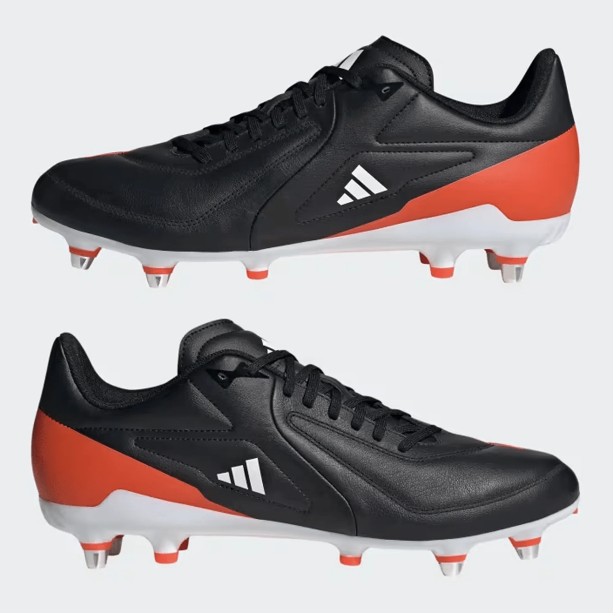 adidas RS15 Elite SG 24 - Core Black/Core Black/Solar Red - Image 7