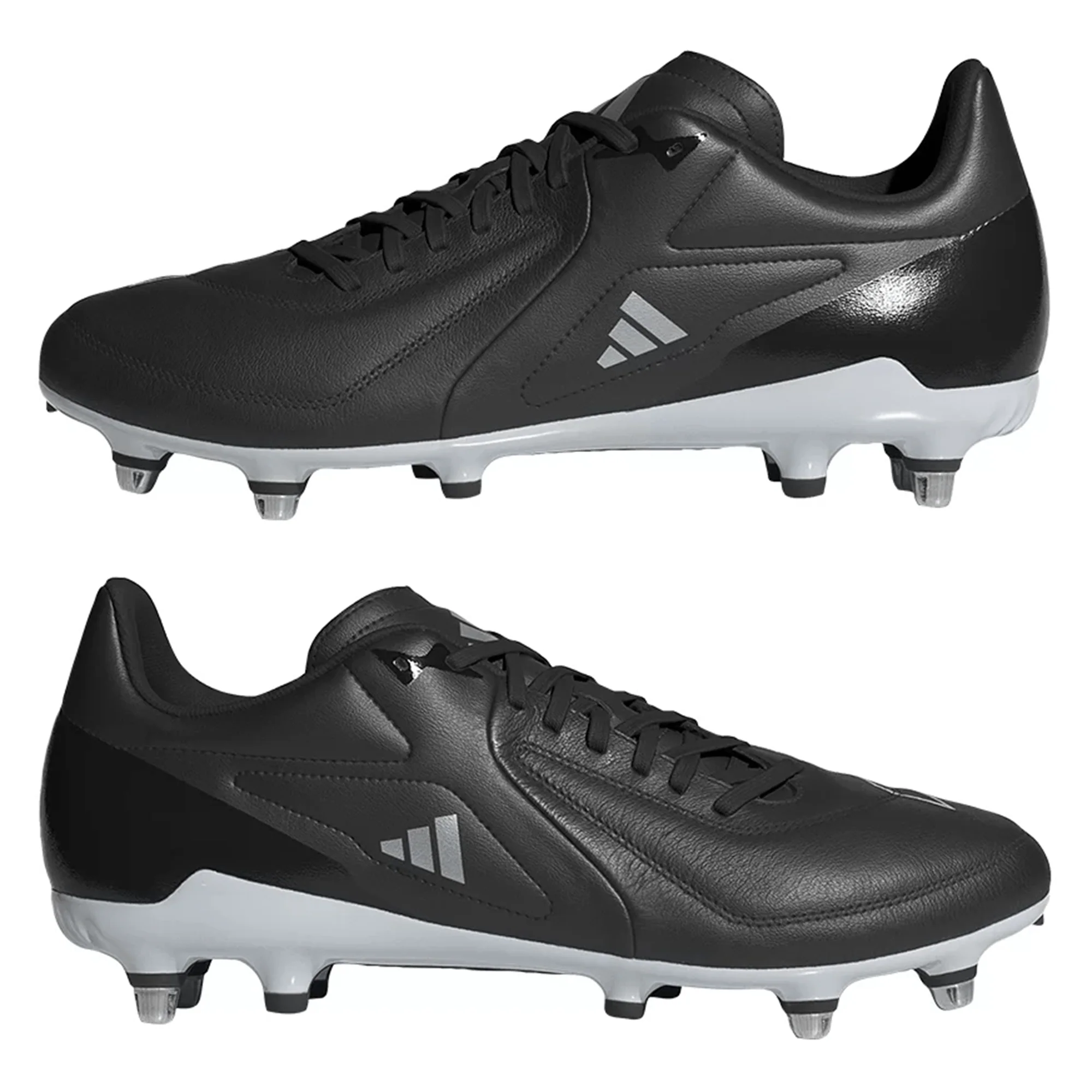 adidas Adizero RS15 Elite SG - Core Black/Zero Metallic/Silver Metallic - Image 10