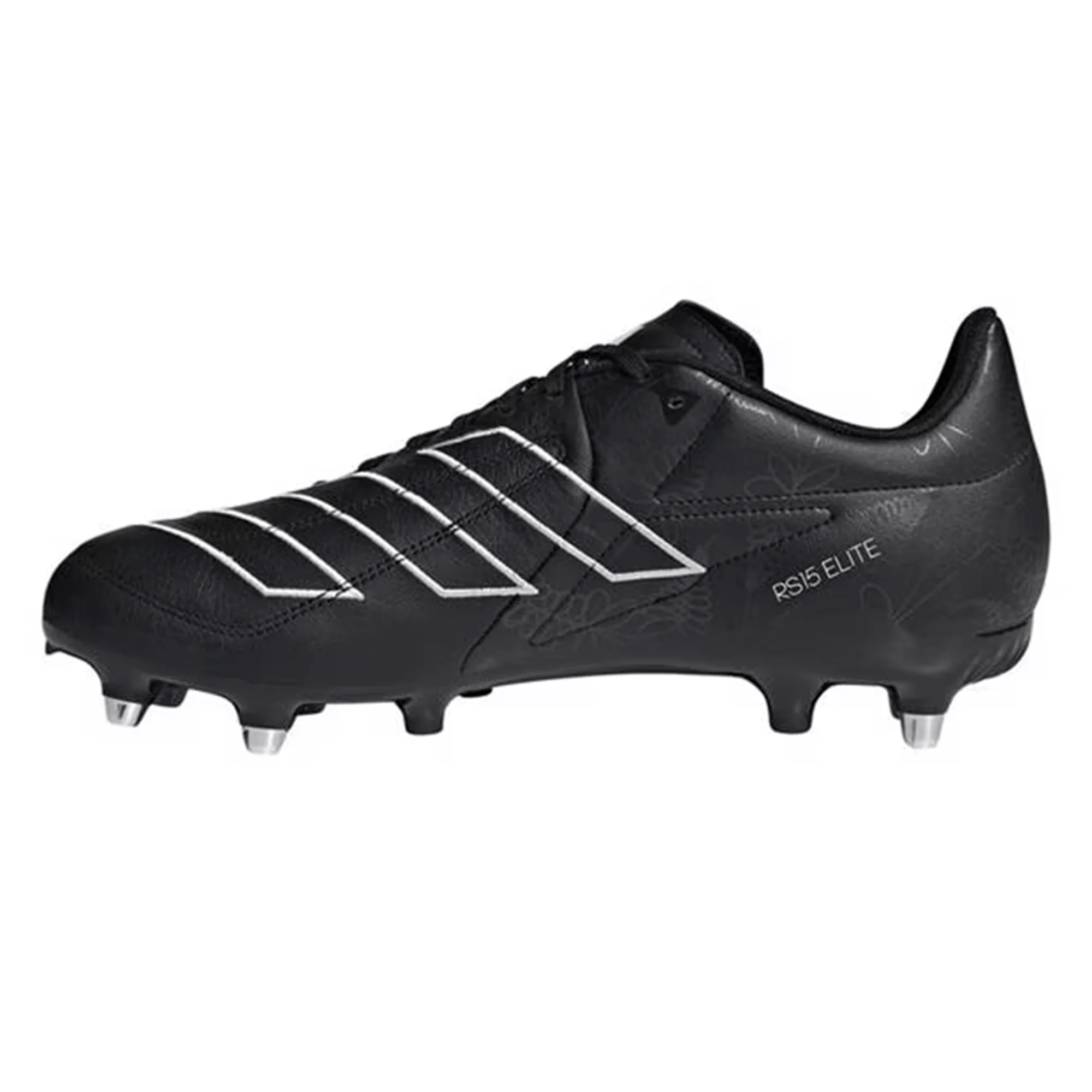 adidas Adizero RS15 Elite SG - Core Black/Zero Metallic/Silver Metallic - Image 4