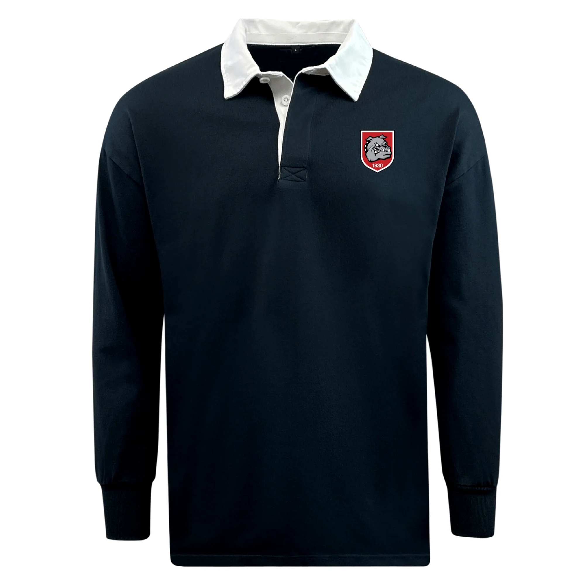 AG Bulldogs Classic Long Sleeve Solid Rugby Jersey
