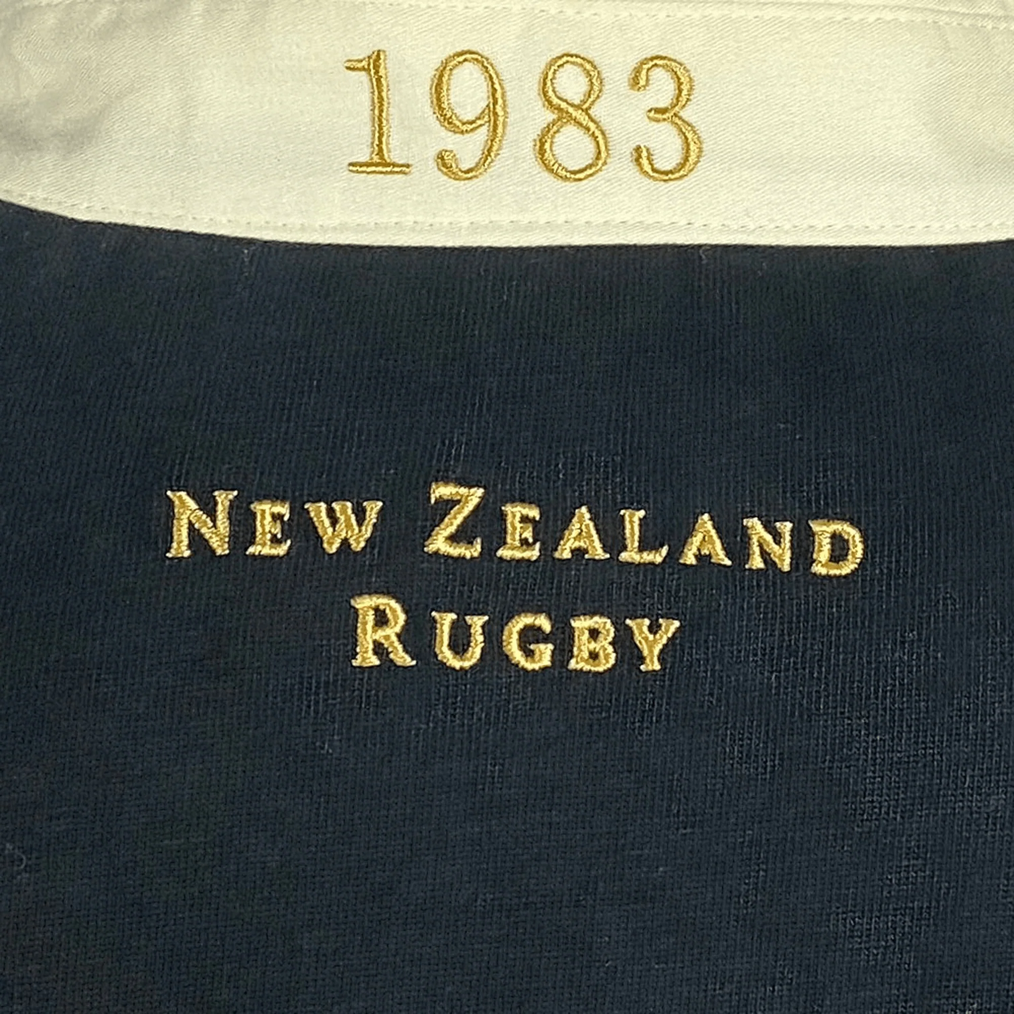 Ellis Rugby All Blacks 1983 Classic Rugby Shirt - Image 6