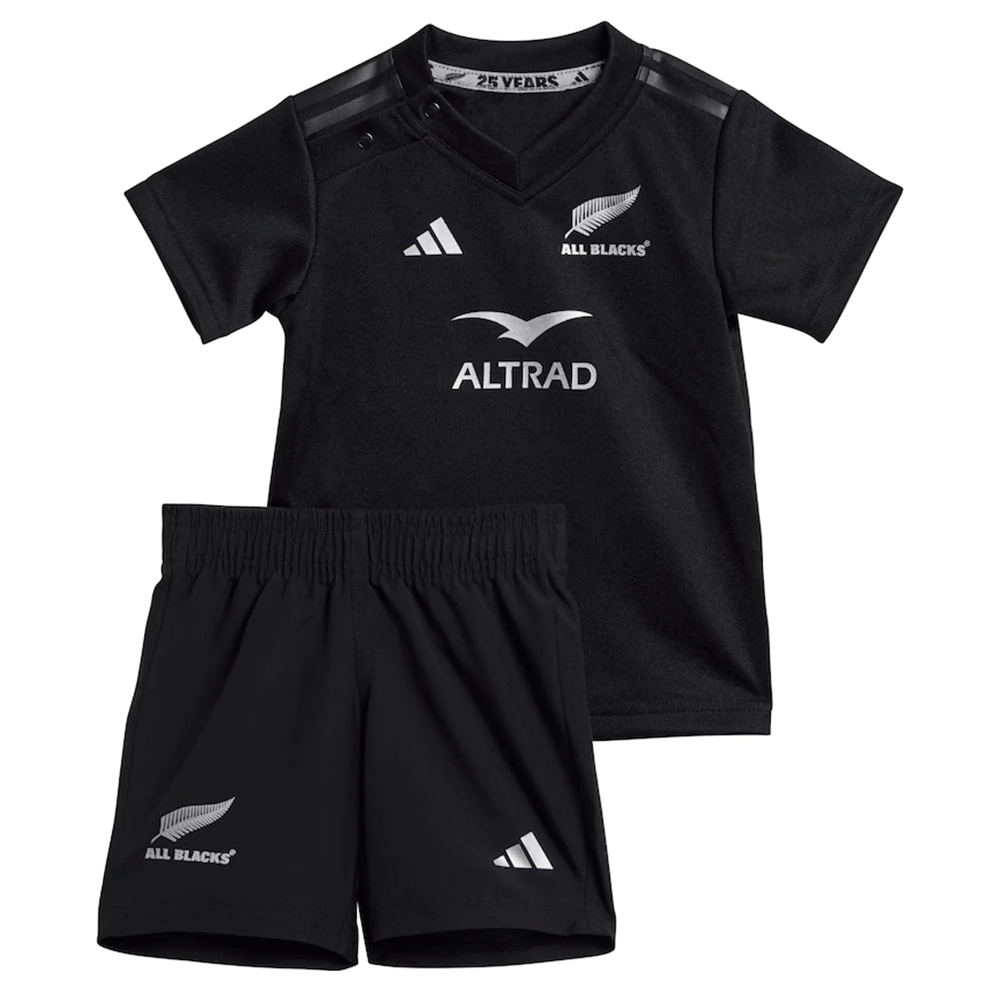 Infant All Blacks 24/25 Home Kit by adidas