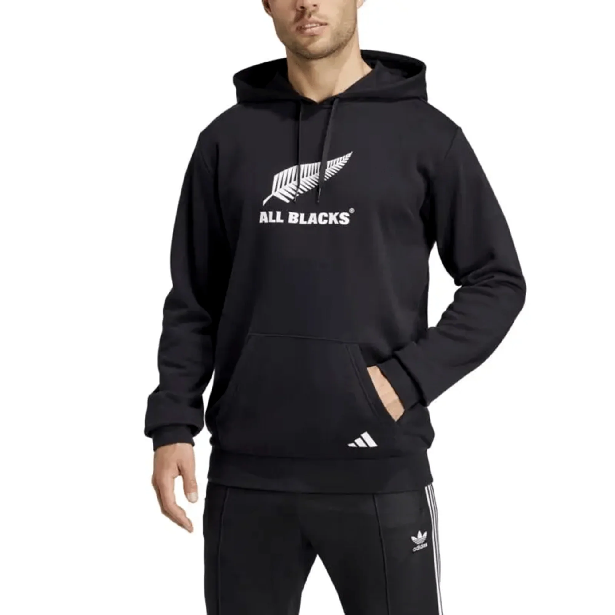 All Blacks Logo Hoodie by adidas - Image 4