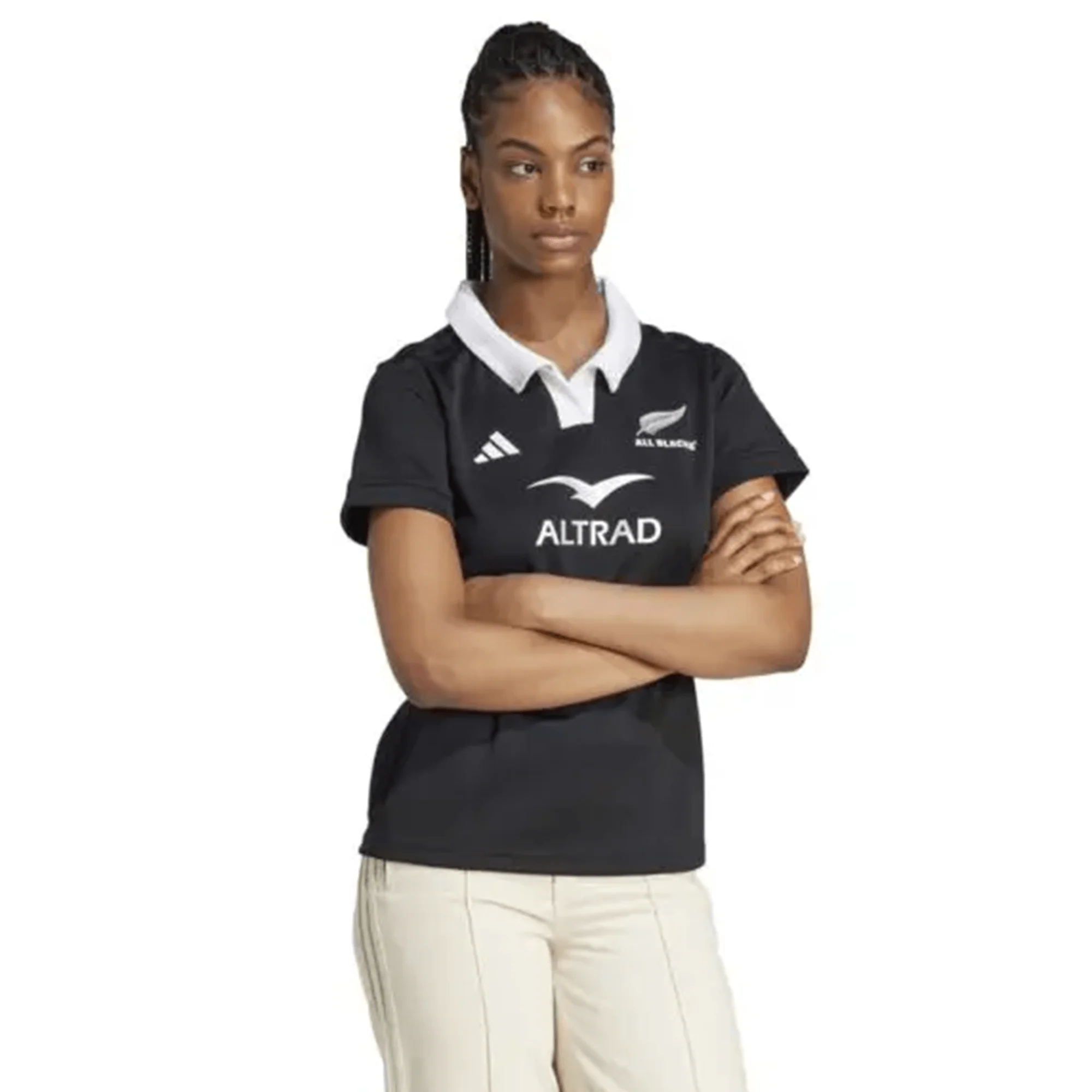 Women's All Blacks 24/25 Home Supporters Jersey by adidas - Image 5