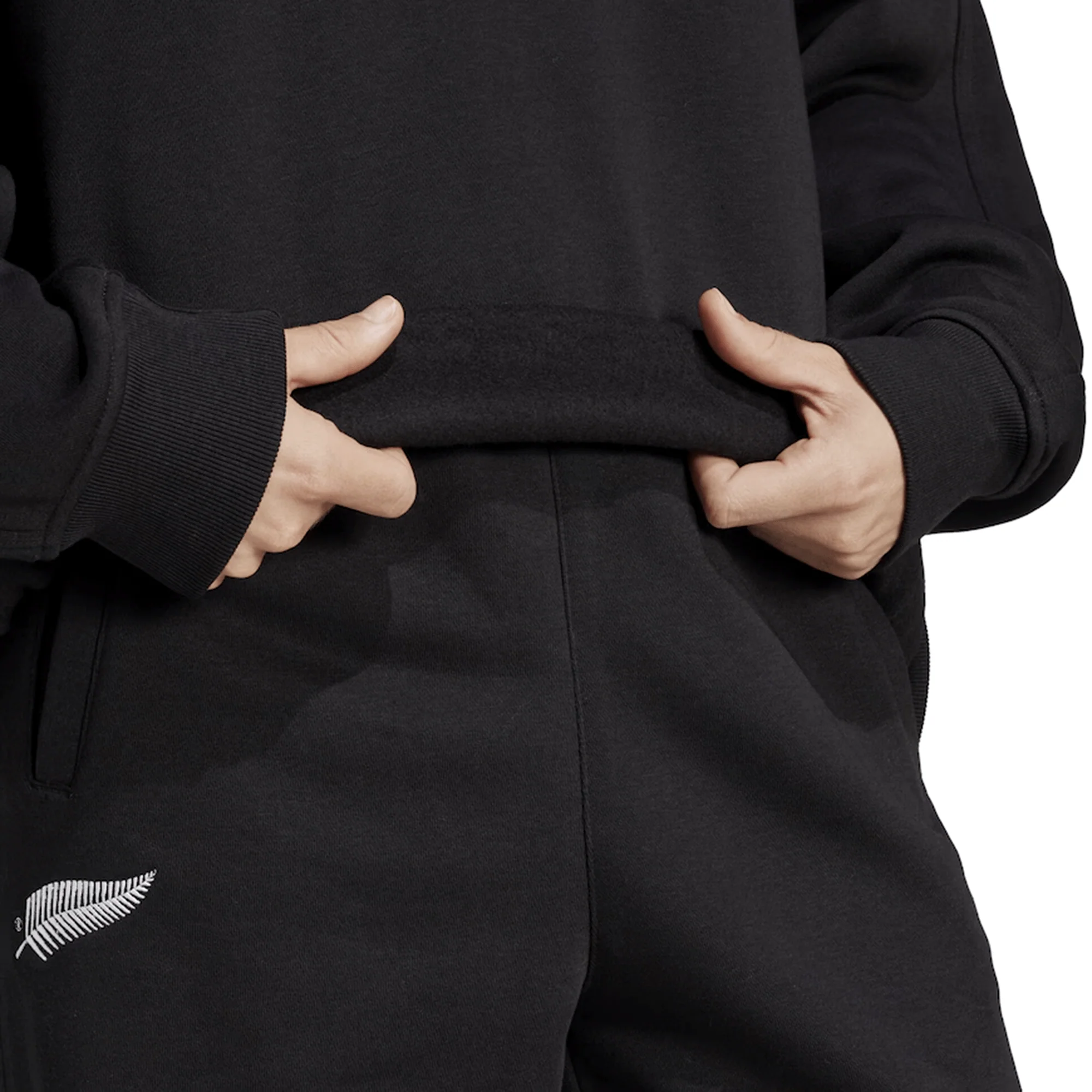 Women's All Blacks 24/25 Originals Essential Crewneck Fleece by adidas - Image 5