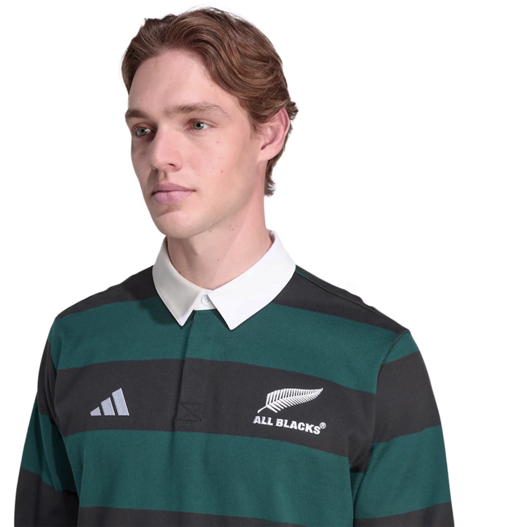 All Blacks 25/26 Long Sleeve Heritage Polo by adidas - Image 4