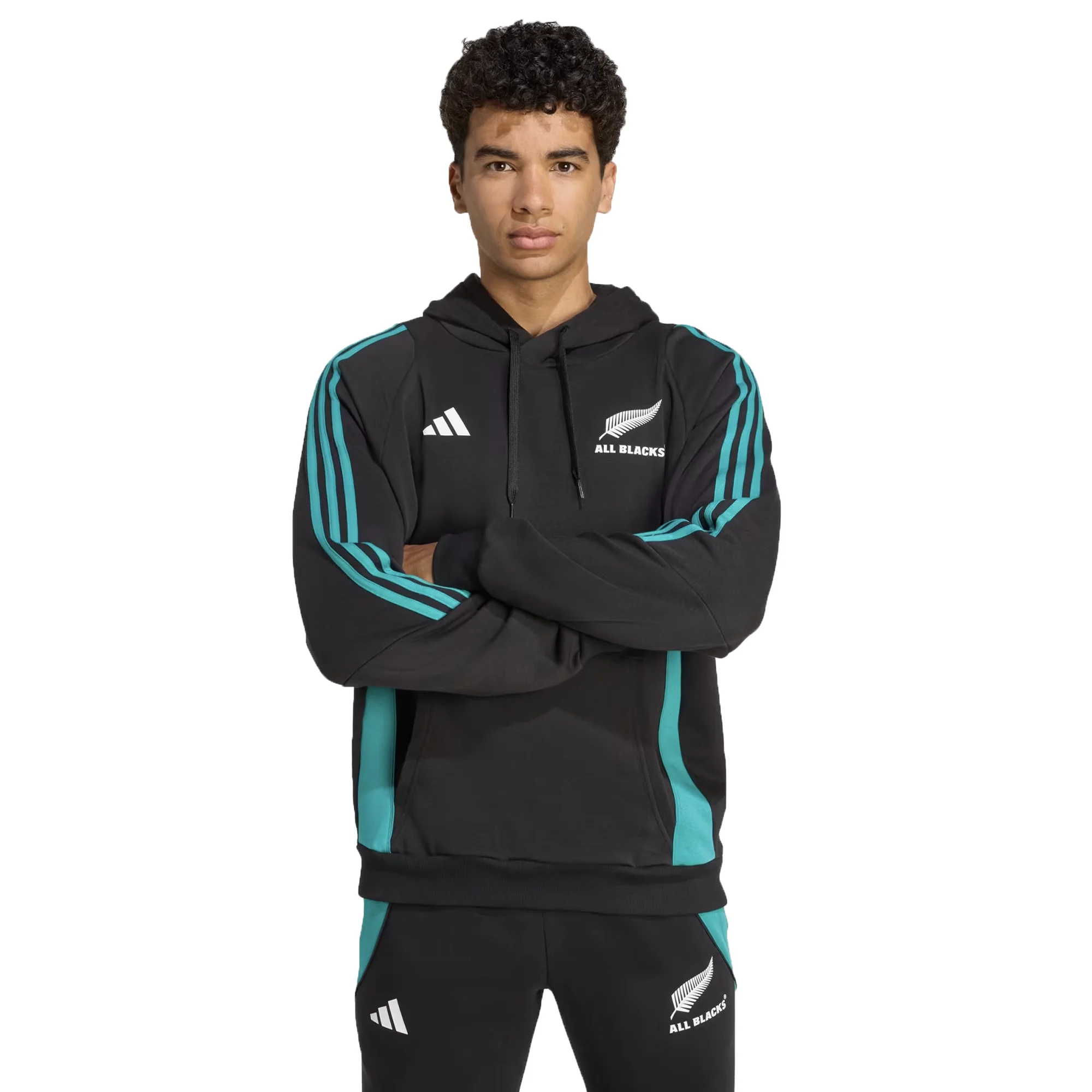 All Blacks 25/26 Training Hoodie by adidas - Image 5