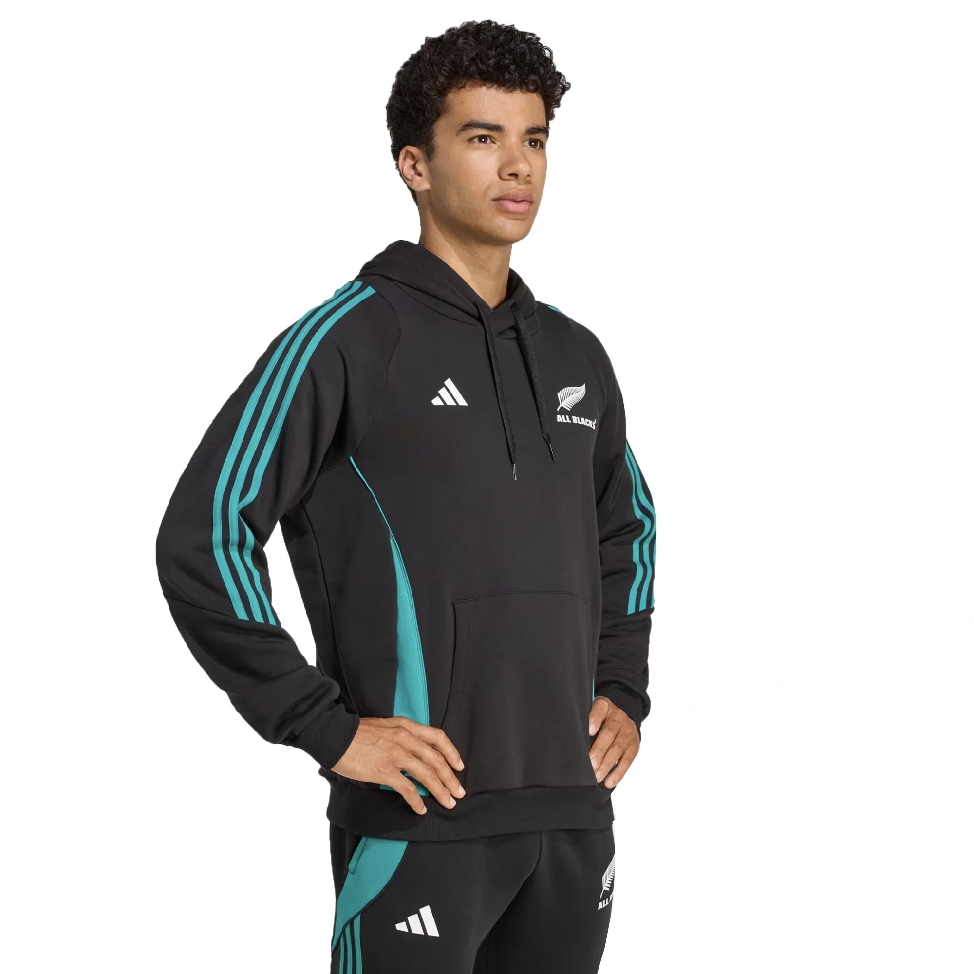 All Blacks 25/26 Training Hoodie by adidas - Image 7