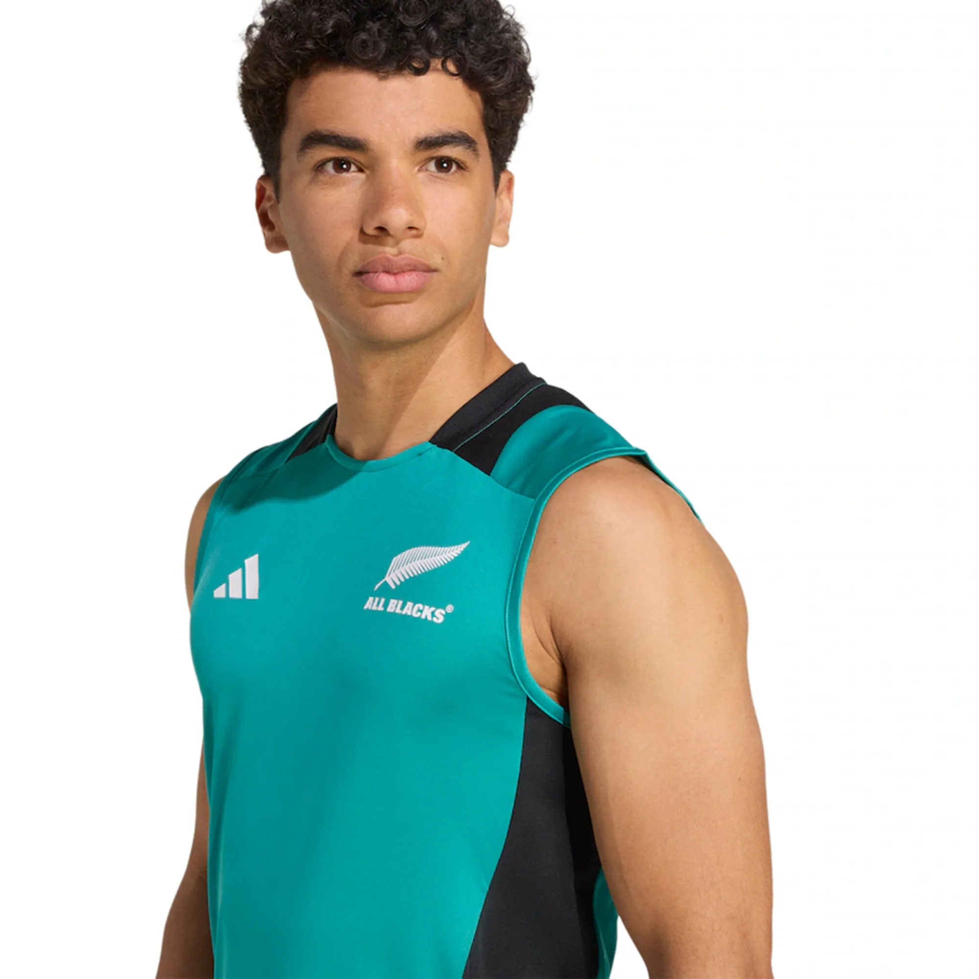 All Blacks 25/26 Training Singlet by adidas - Image 3