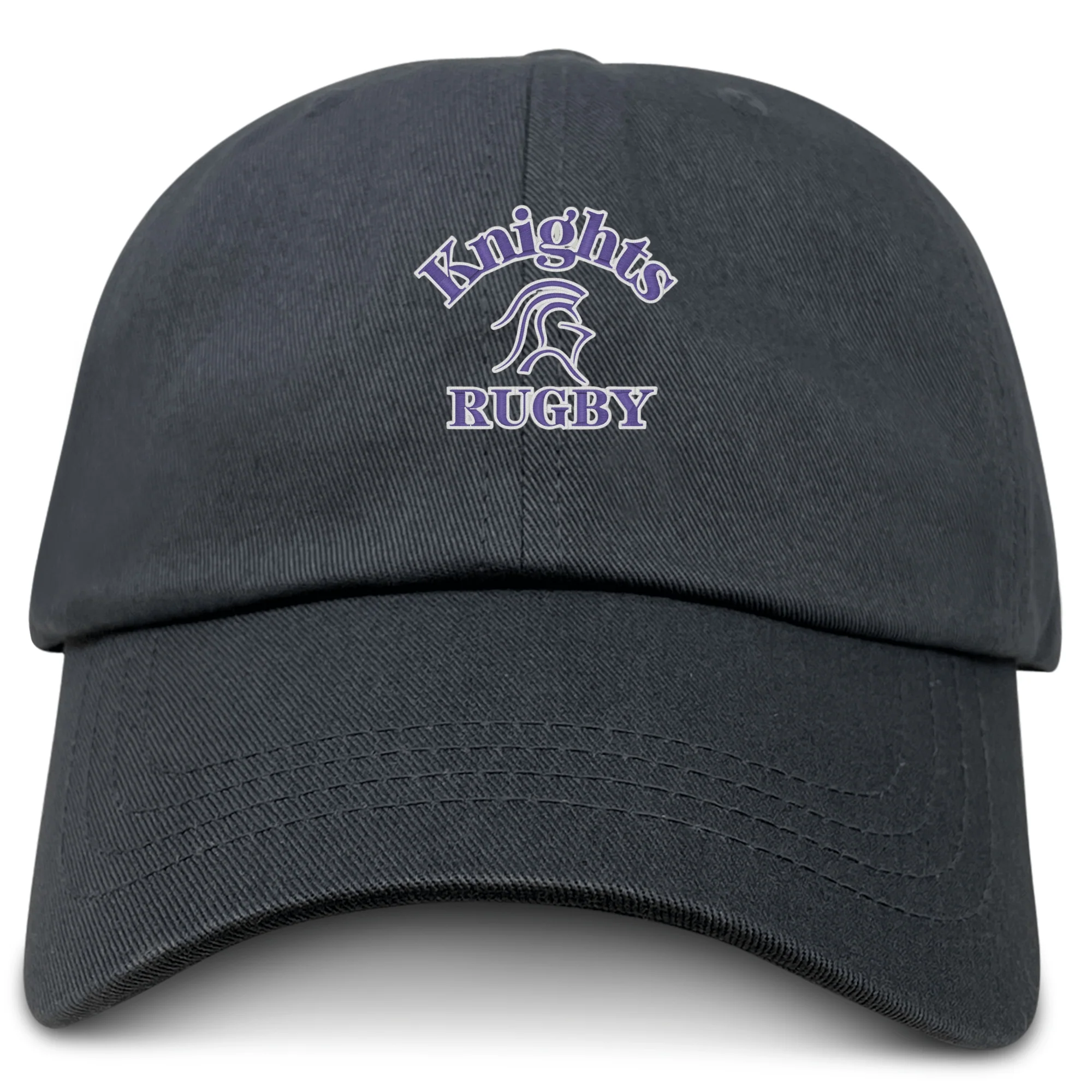 Ardrey Kell Rugby Adult Low-Profile Cotton Twill Dad Cap - Image 3