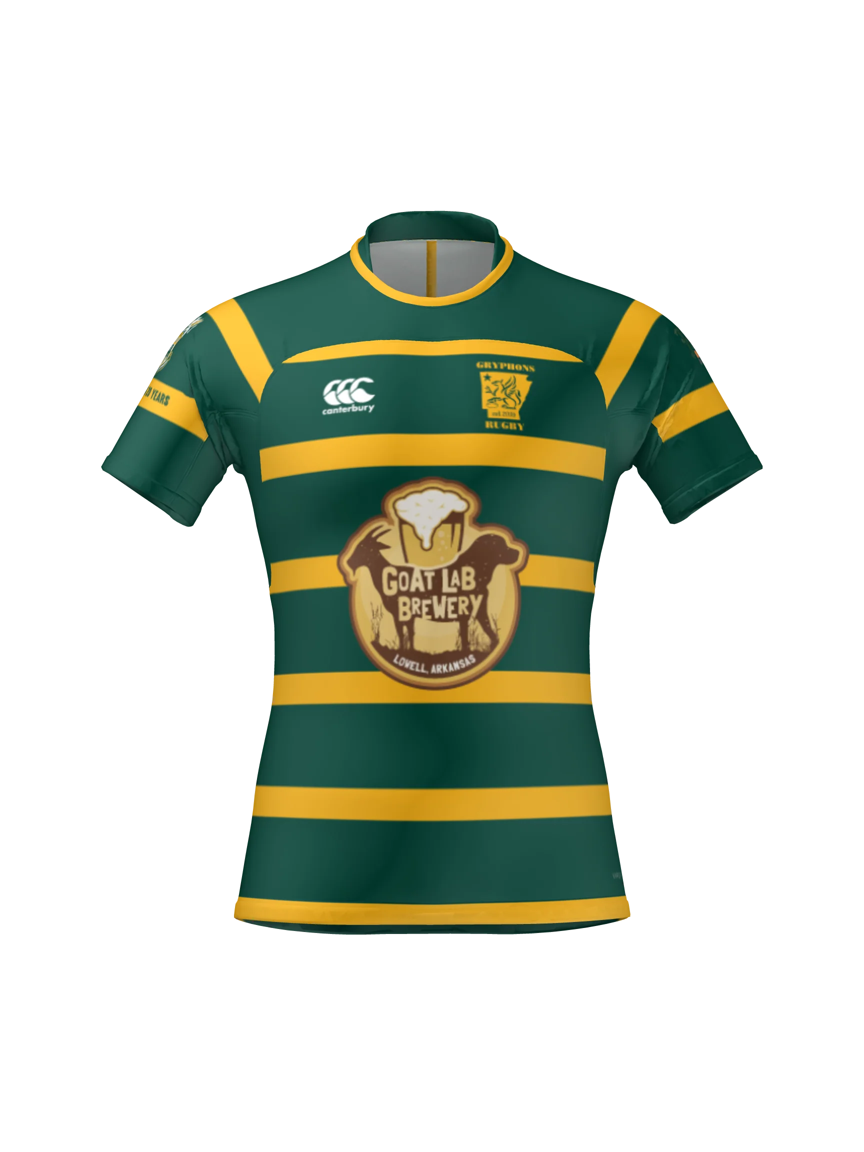 Arkansas Gryphons Canterbury Raiona Test Jersey
