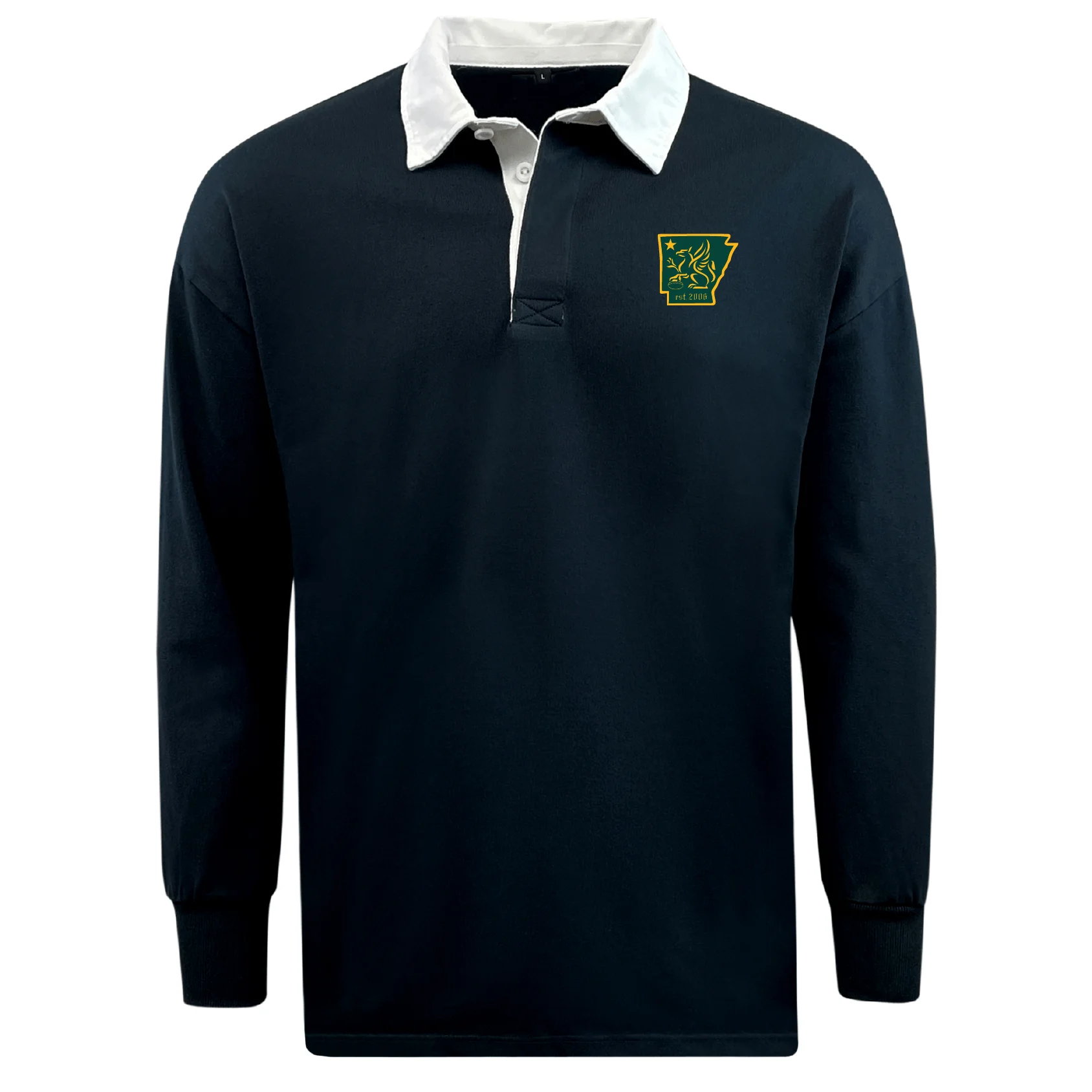 Arkansas Gryphons Classic Long Sleeve Solid Rugby Jersey
