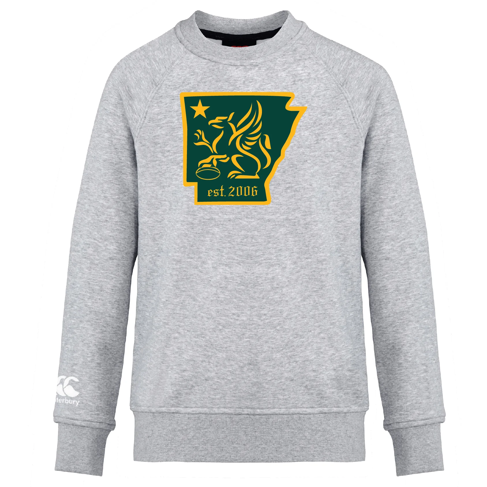 Arkansas Gryphons Club Crew Sweatshirt by Canterbury - Image 2