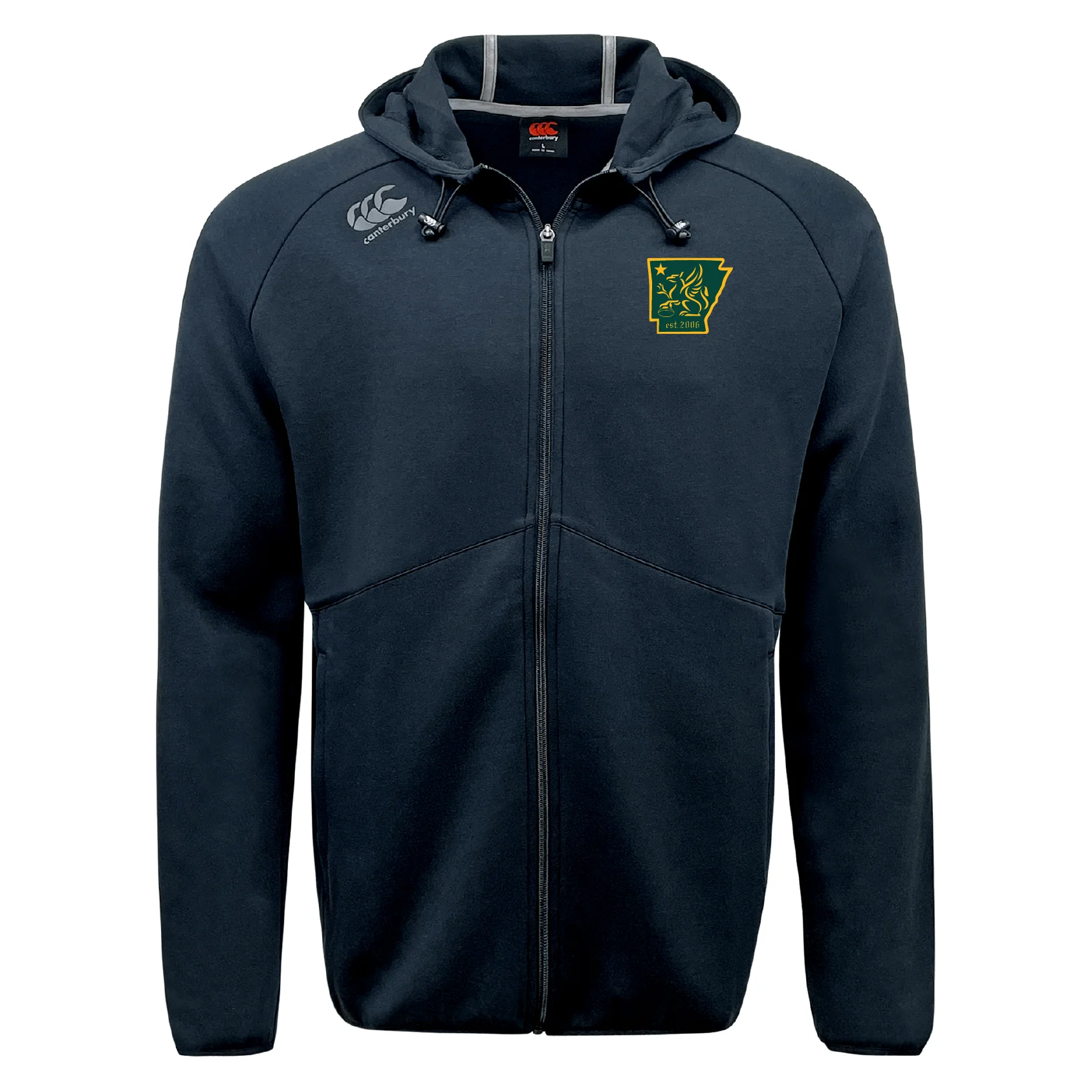 Arkansas Gryphons Tempo Vapodri Full-Zip Hoodie by Canterbury