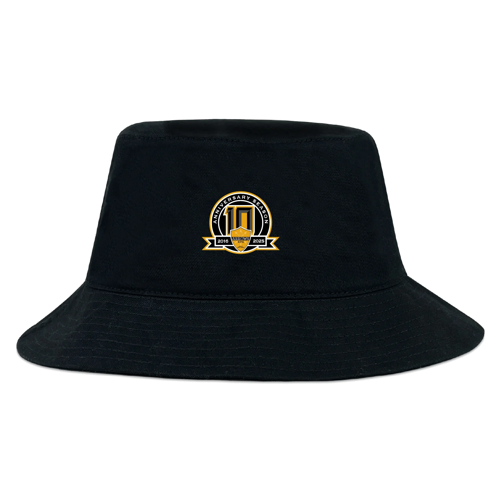 Arrows Rugby Club 10th Anniversary Crusher Bucket Cap