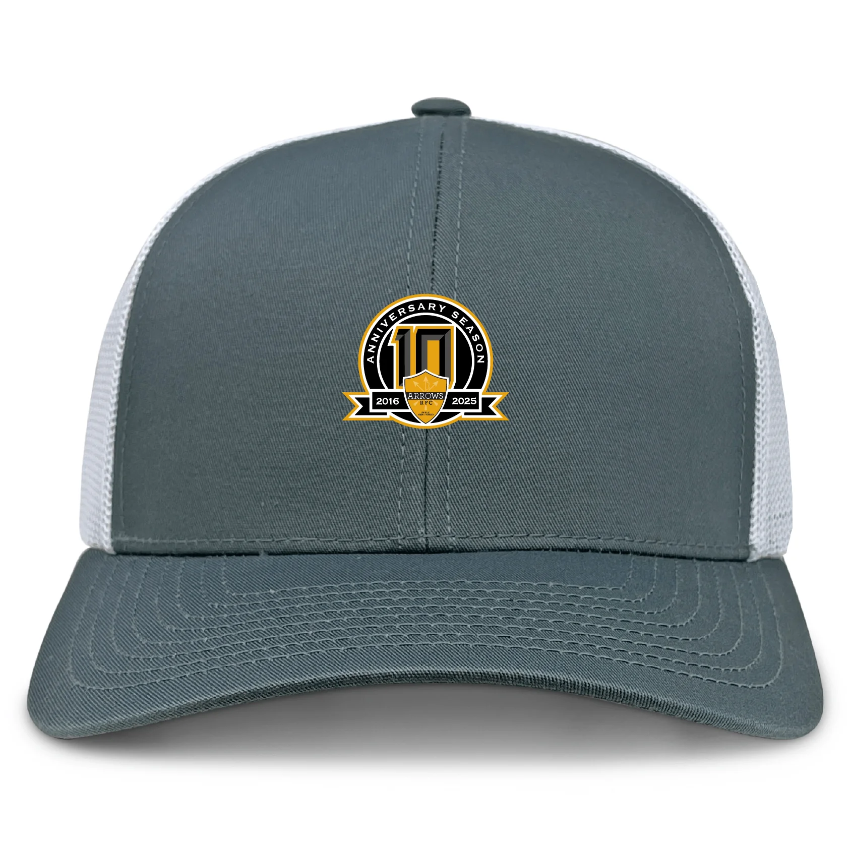 Arrows Rugby Club 10th Anniversary Retro Trucker Cap - Image 2