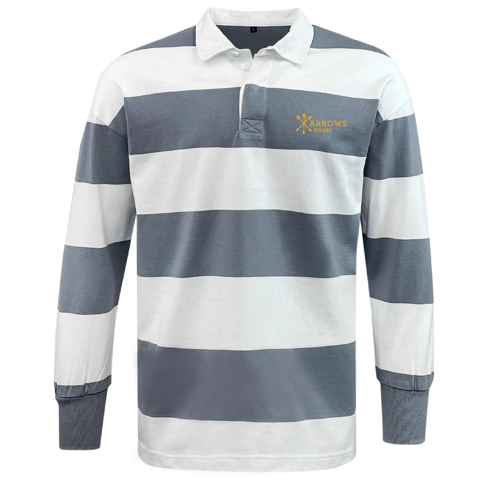 Arrows Rugby Club Classic Long Sleeve Hooped Rugby Jersey