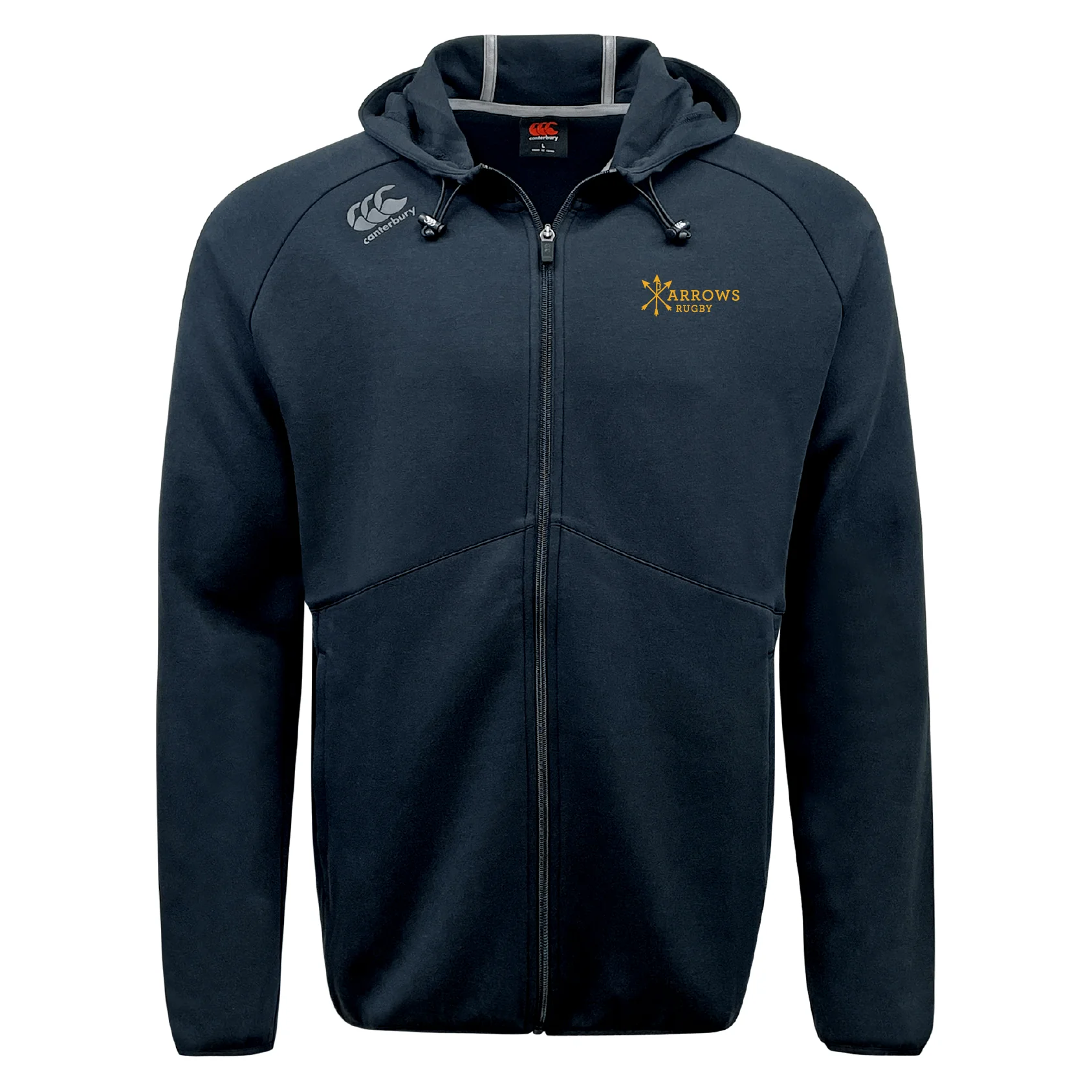 Arrows Rugby Club Tempo Vapodri Full-Zip Hoodie by Canterbury - Image 2
