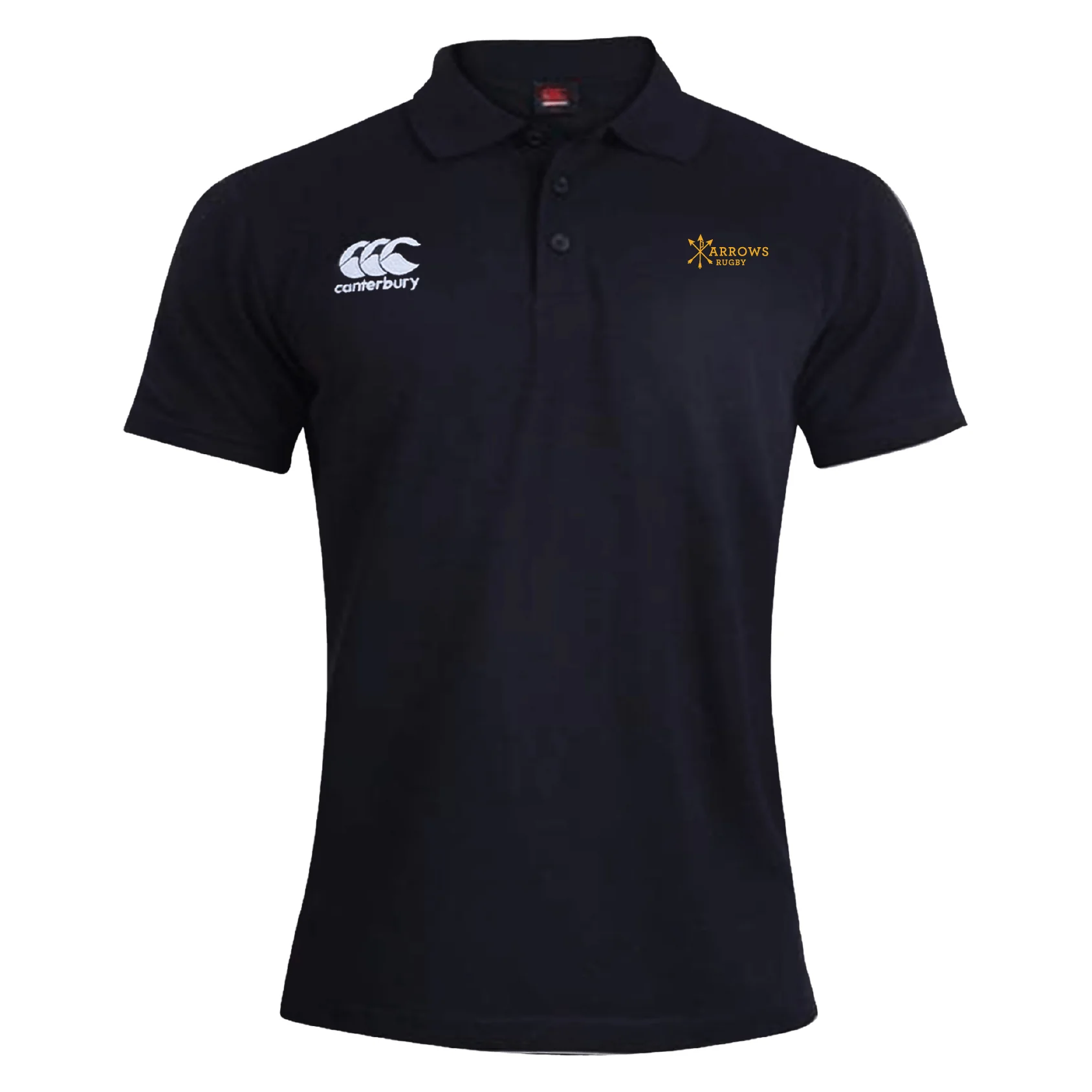 Arrows Rugby Club Waimak Polo by Canterbury