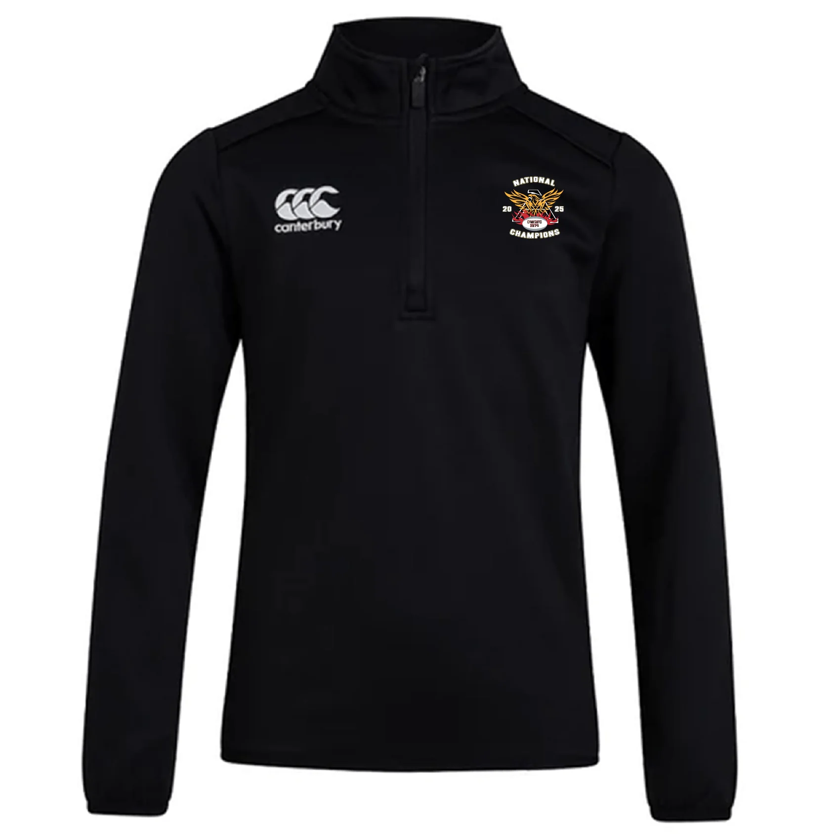 Atlanta Old White Rugby Champs Club 1/4 Zip Mid Layer Training Top by Canterbury