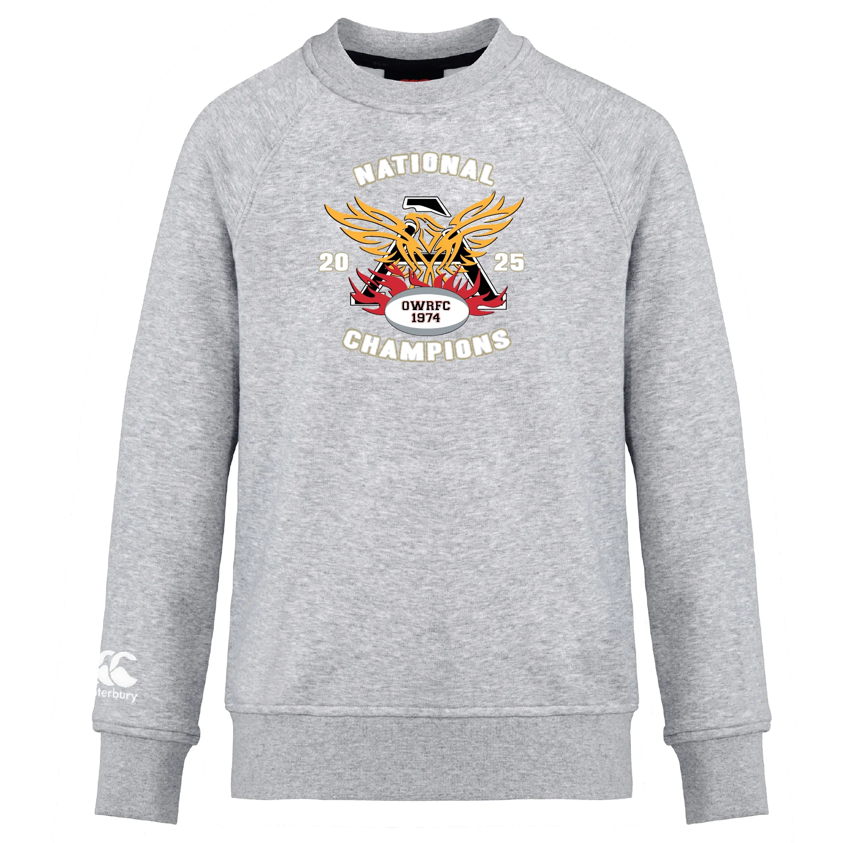 Atlanta Old White Rugby Champs Club Crew Sweatshirt by Canterbury - Image 2