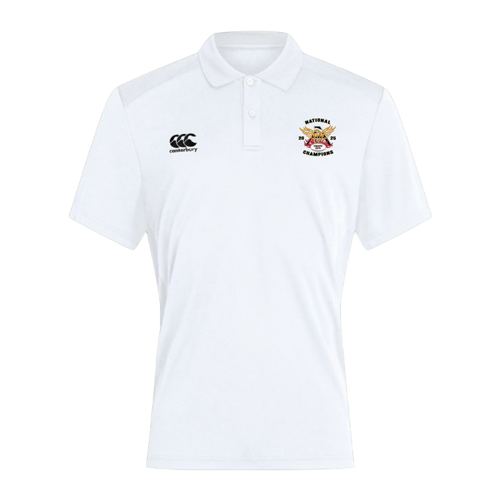 Atlanta Old White Rugby Champs Club Dry Polo by Canterbury - Image 2