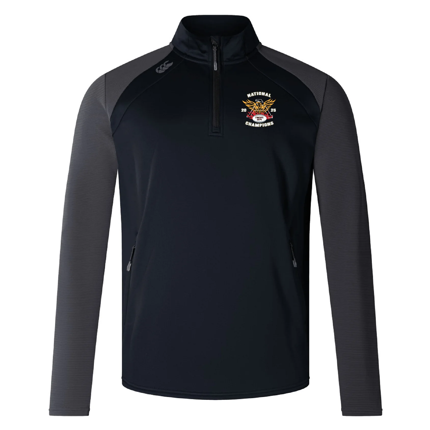 Atlanta Old White Rugby Champs Elite 1/4 Zip Top by Canterbury