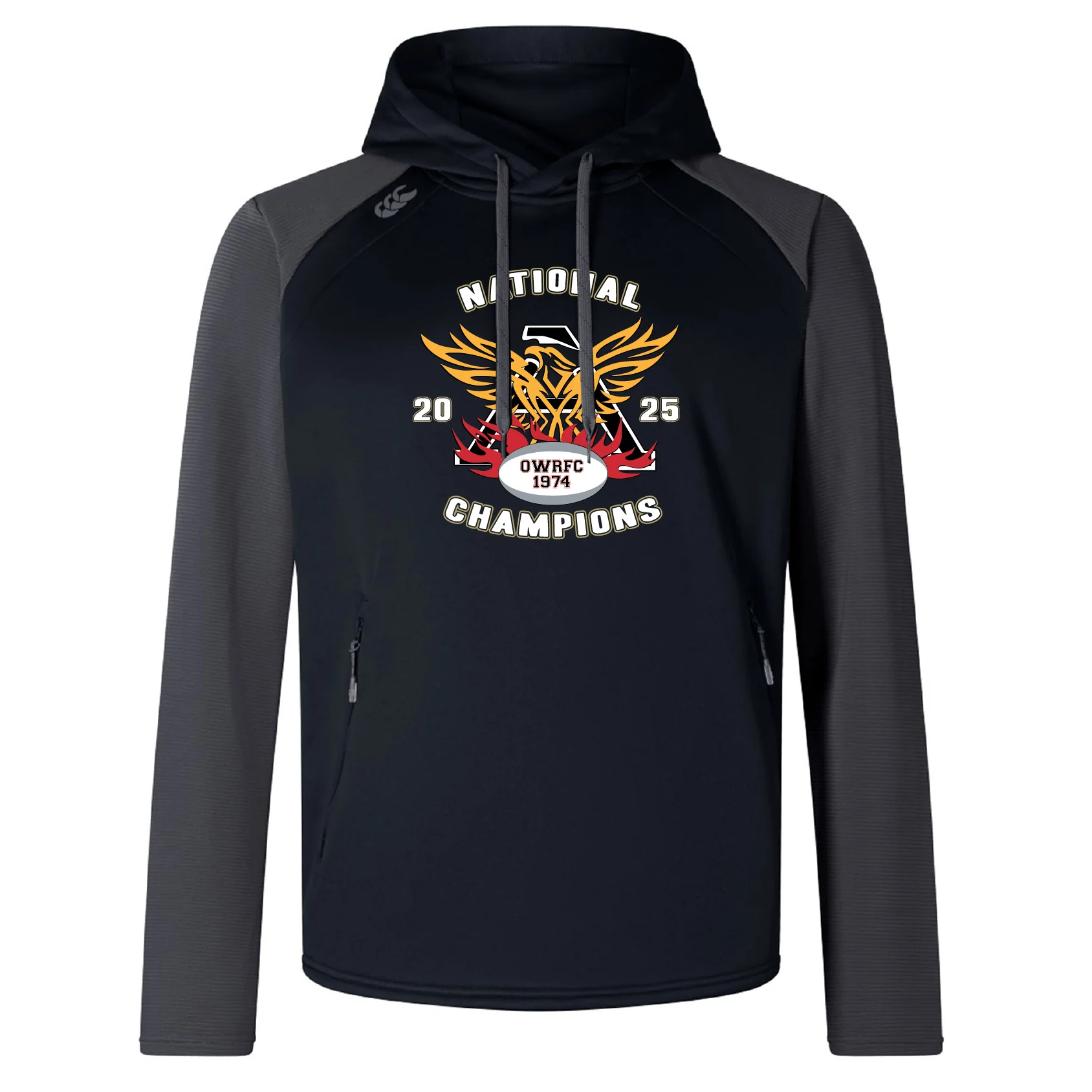 Atlanta Old White Rugby Champs Elite Training Hoody by Canterbury