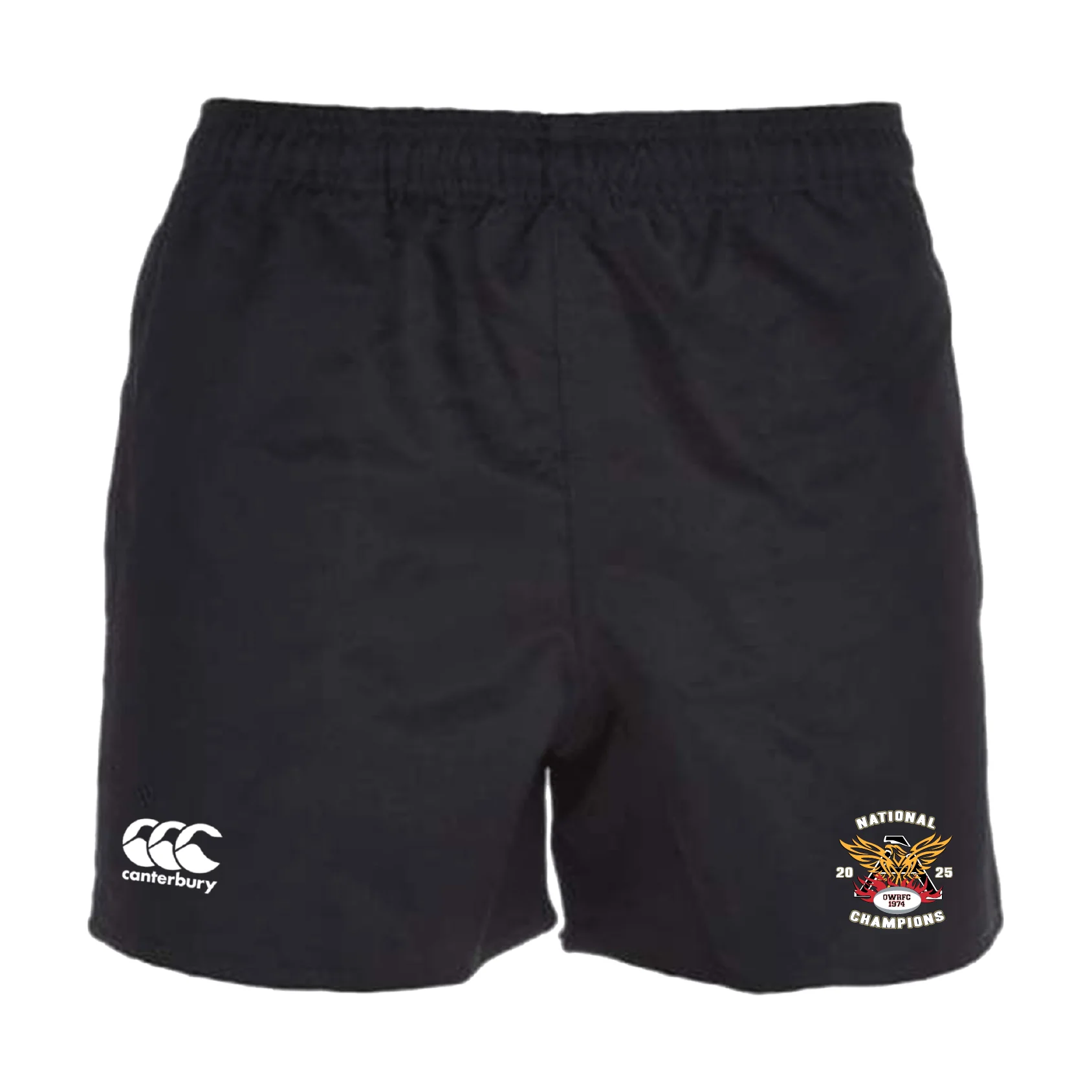 Atlanta Old White Rugby Champs Professional Polyester Rugby Short by Canterbury