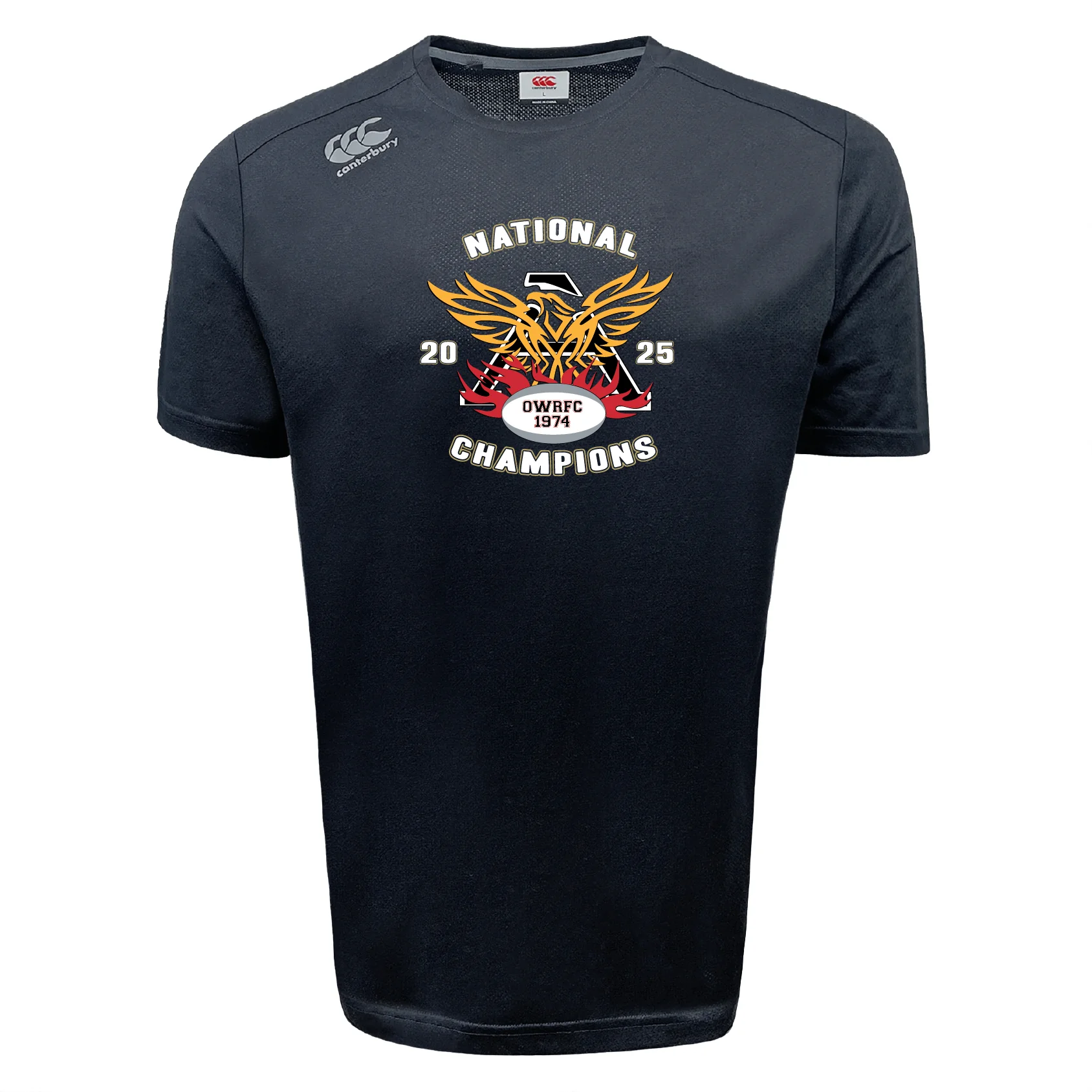 Atlanta Old White Rugby Champs Tempo Vapodri T-Shirt by Canterbury
