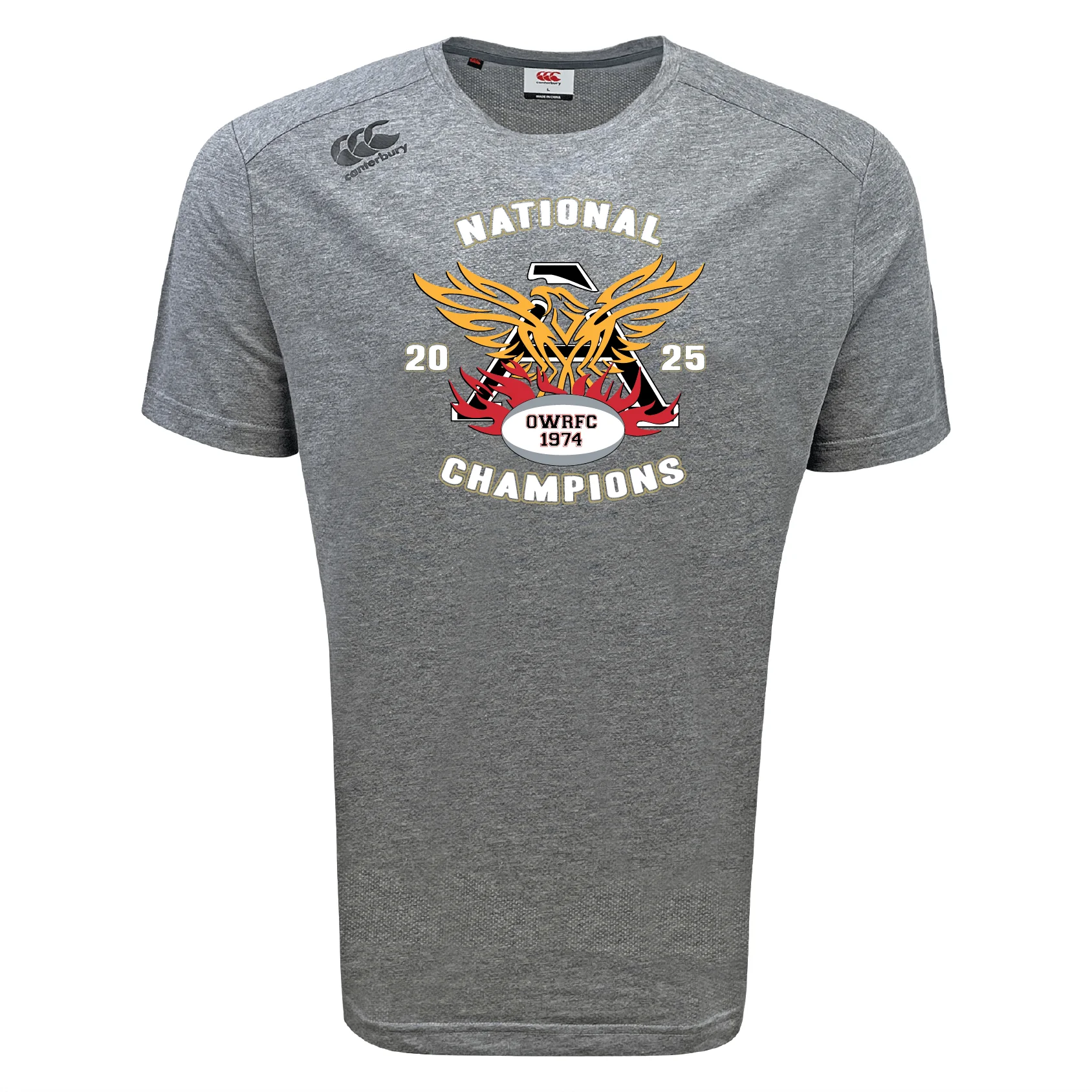 Atlanta Old White Rugby Champs Tempo Vapodri T-Shirt by Canterbury - Image 2