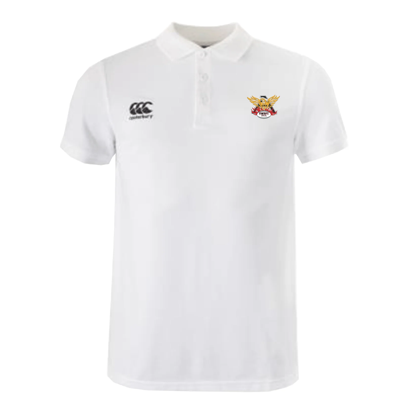 Atlanta Old White Rugby Waimak Polo by Canterbury - Image 2