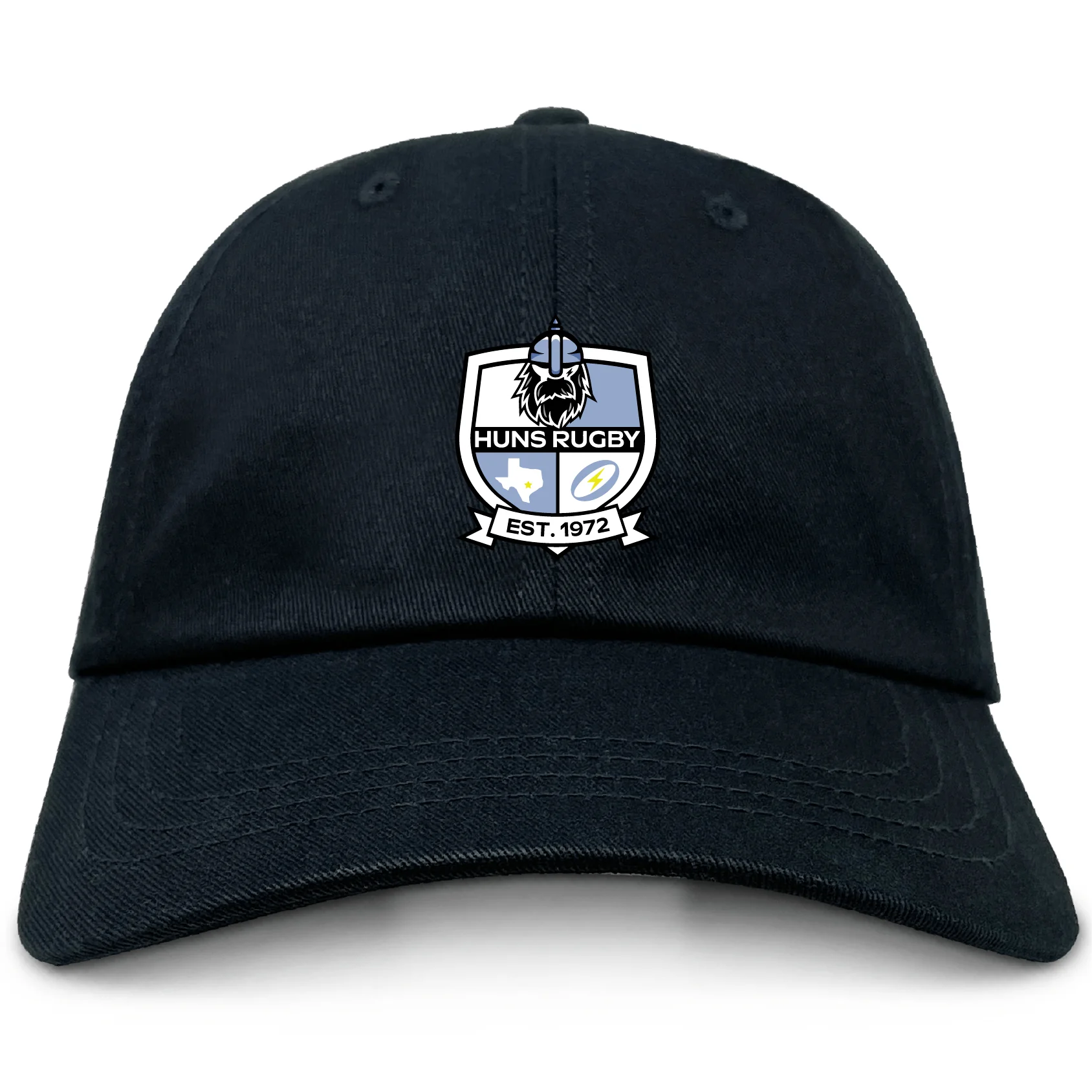 Austin Huns Rugby Adult Low-Profile Cotton Twill Dad Cap