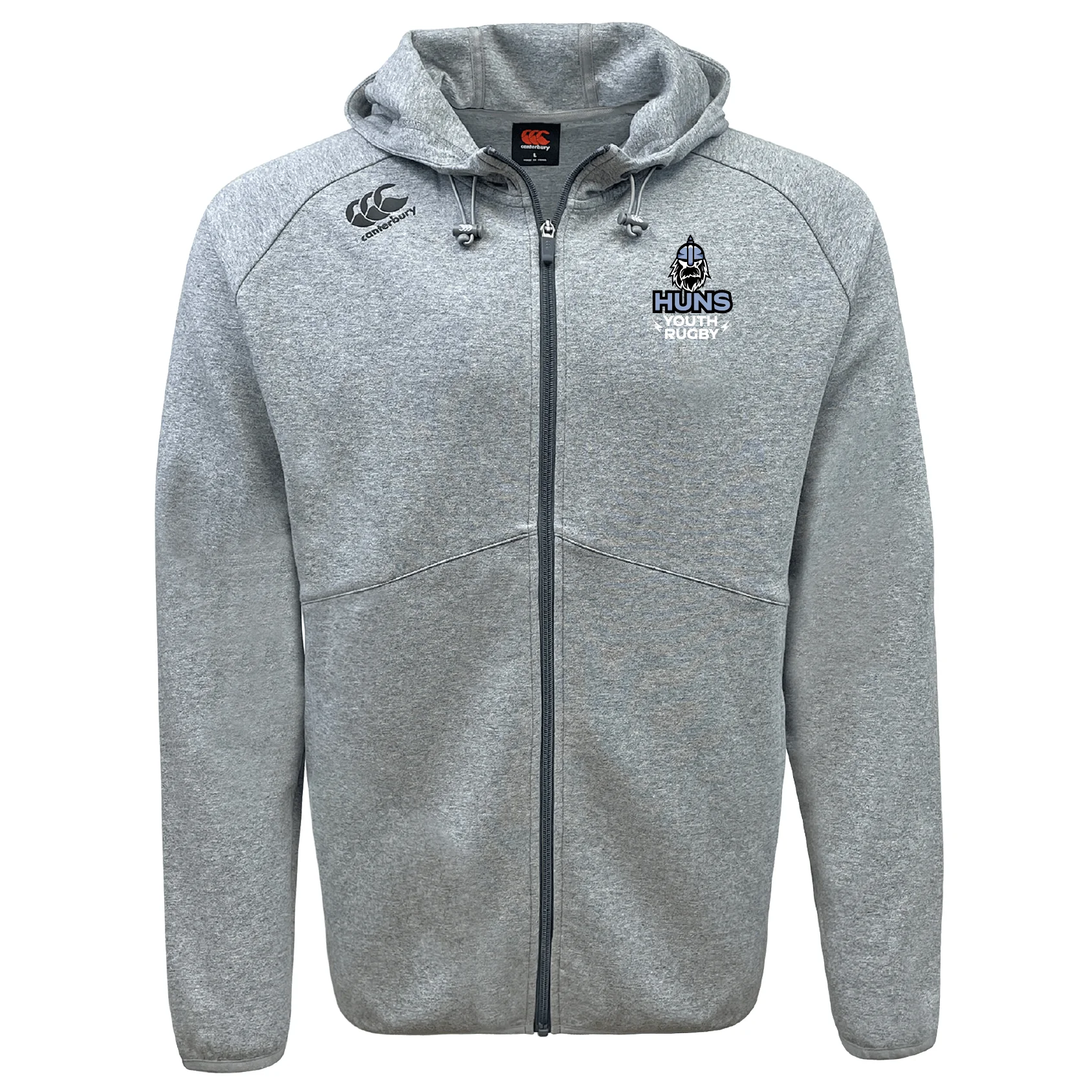 Austin Huns Youth Rugby Tempo Vapodri Full-Zip Hoodie by Canterbury