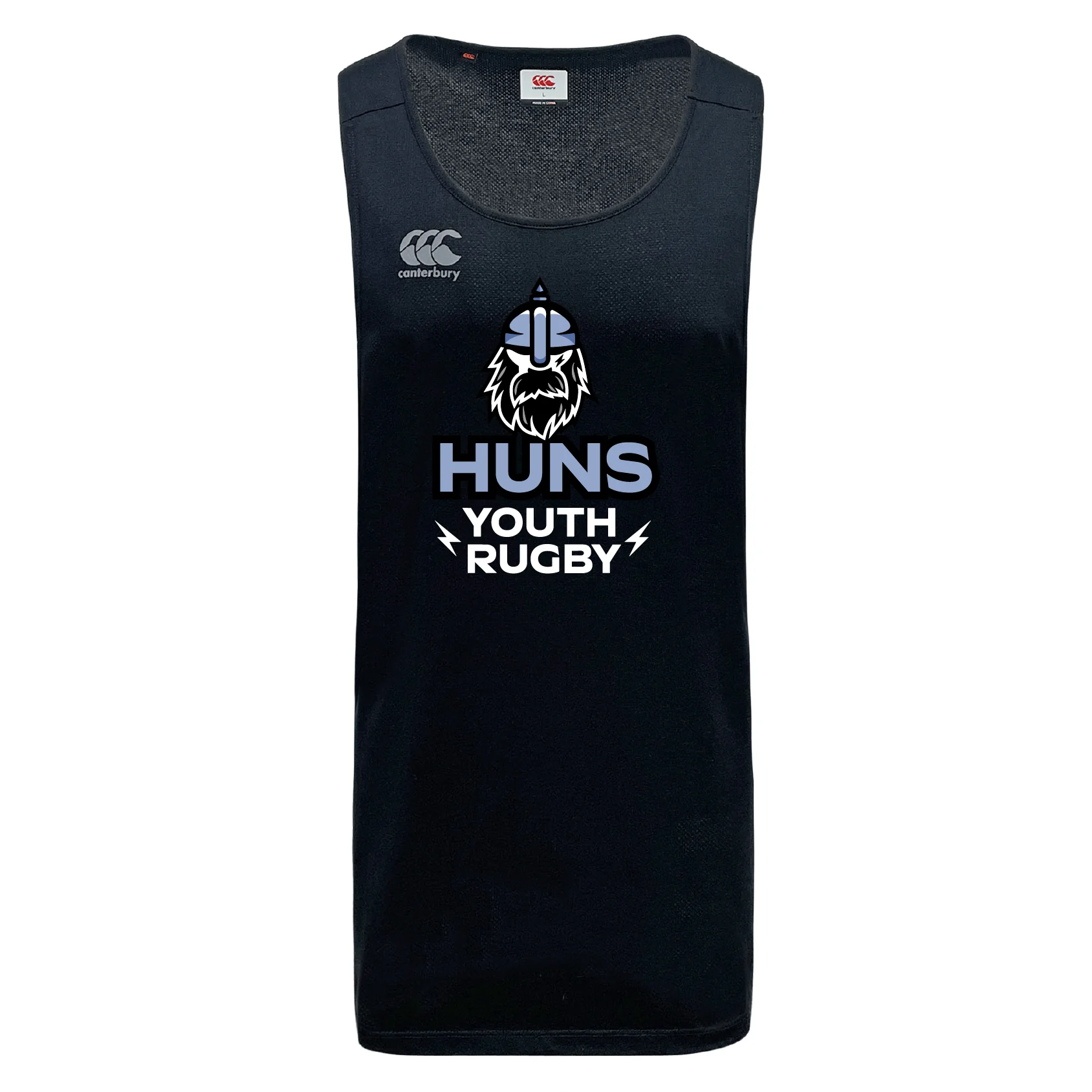 Austin Huns Youth Rugby Tempo Vapodri Singlet by Canterbury