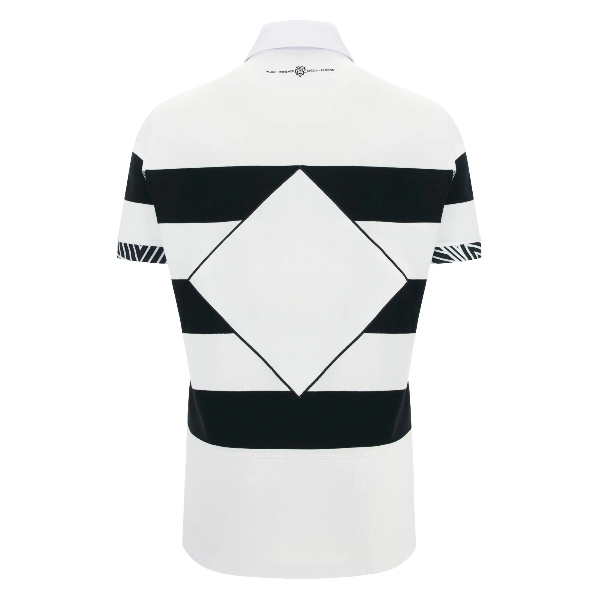 Barbarians 25/26 Cotton Short Sleeve Home Jersey by Macron - Image 2