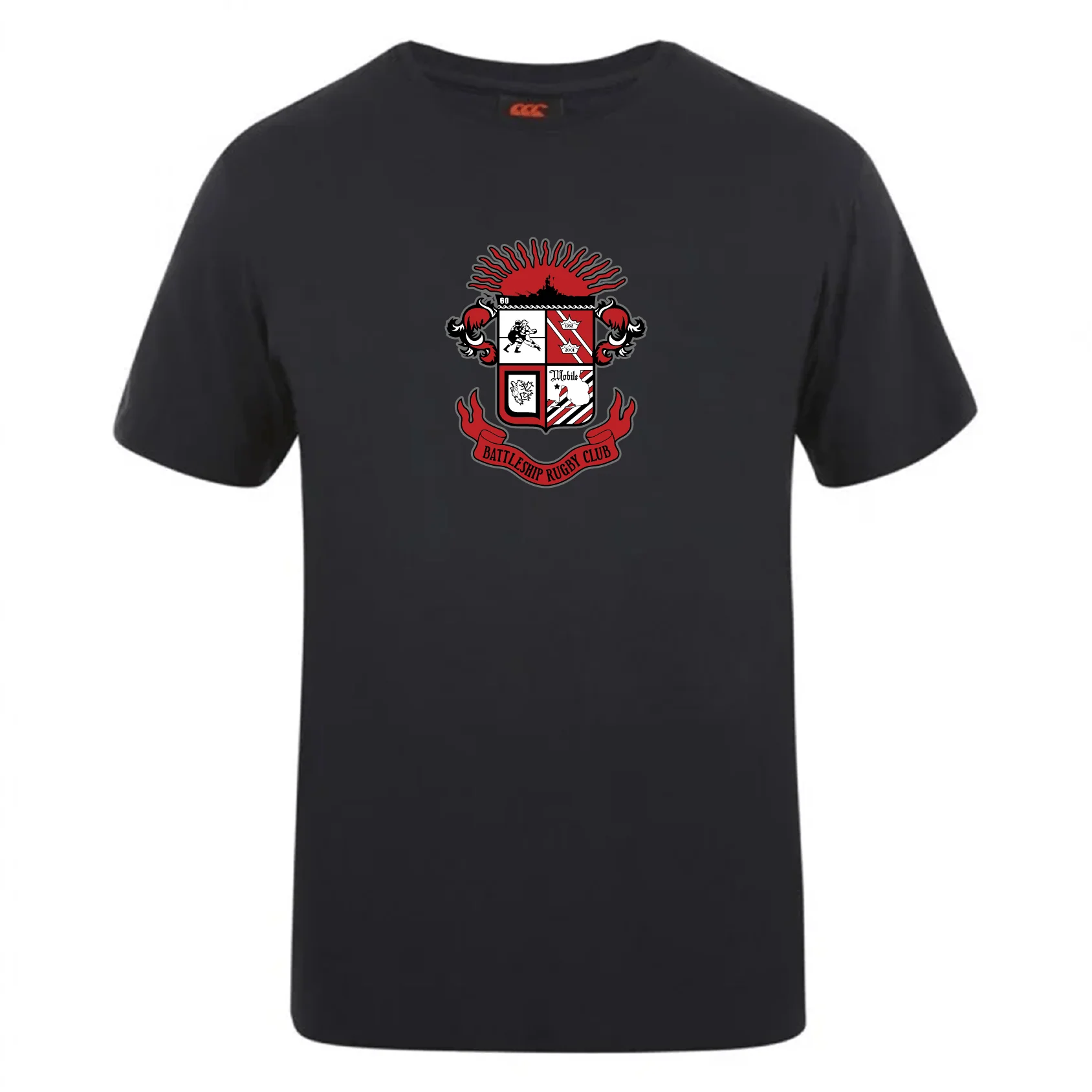 Battleship Rugby Club Club Plain Tee by Canterbury