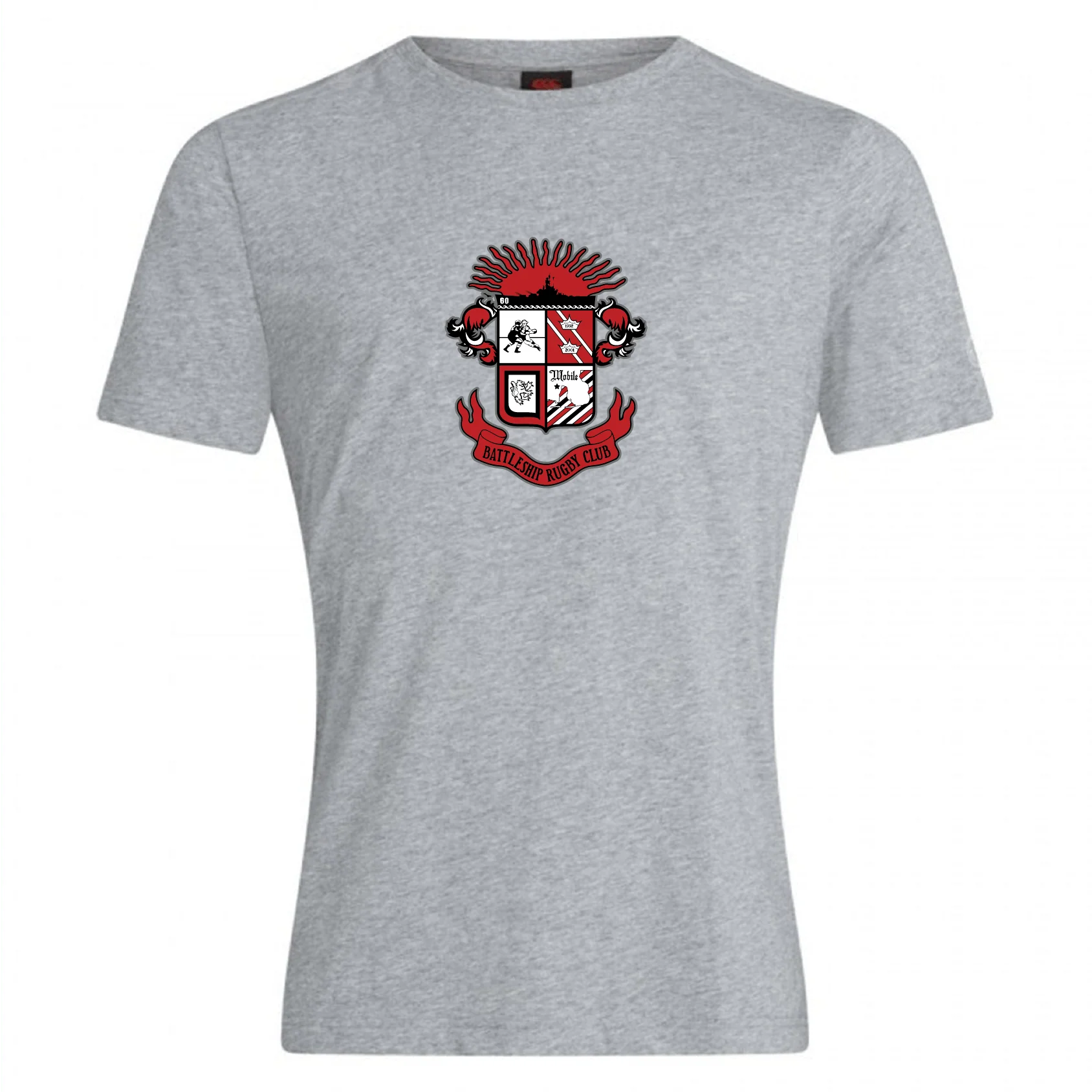 Battleship Rugby Club Club Plain Tee by Canterbury - Image 2