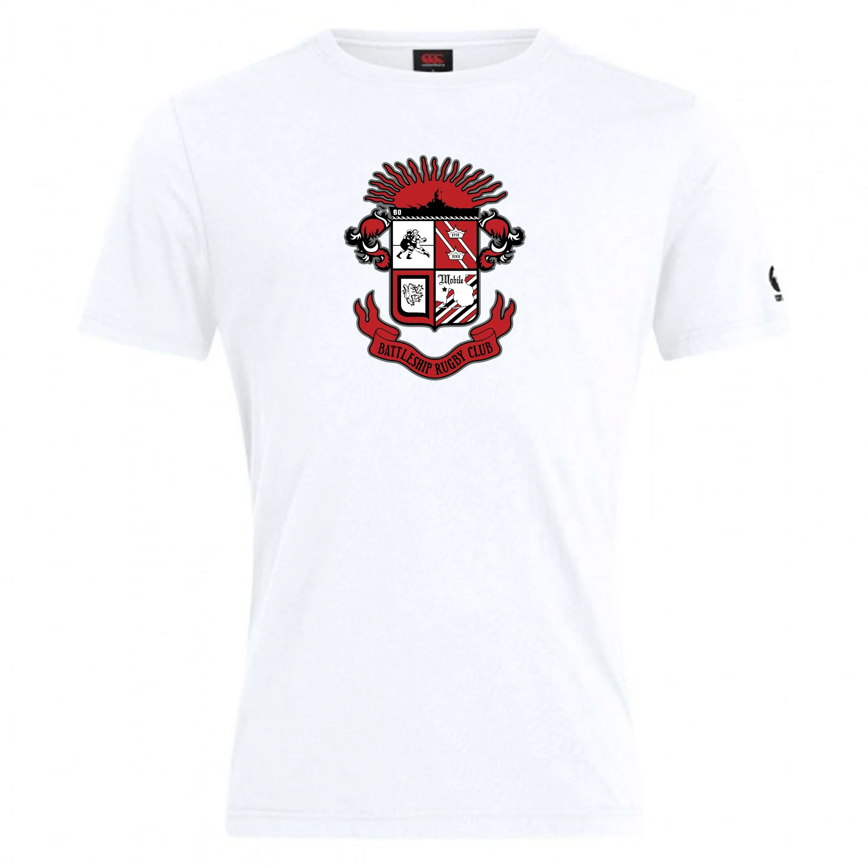 Battleship Rugby Club Club Plain Tee by Canterbury - Image 3