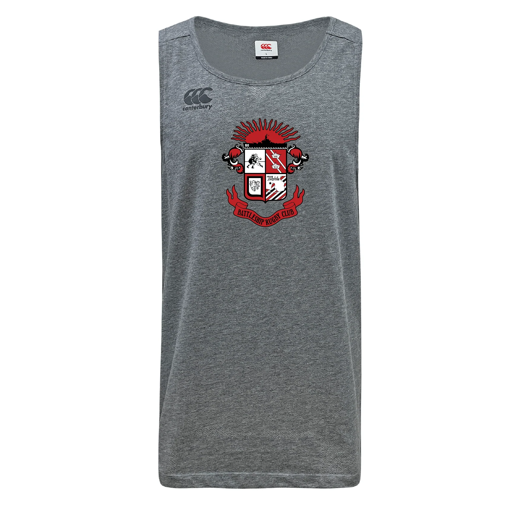 Battleship Rugby Club Tempo Vapodri Singlet by Canterbury - Image 2