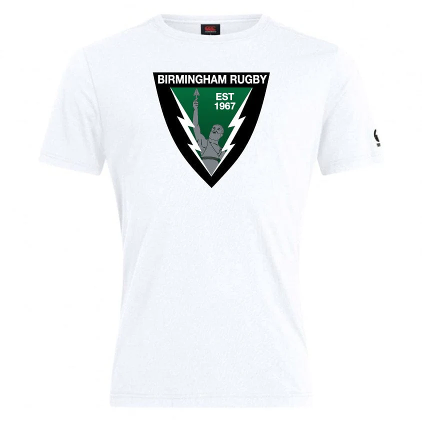 Birmingham Rugby Club Plain Tee by Canterbury - Image 3