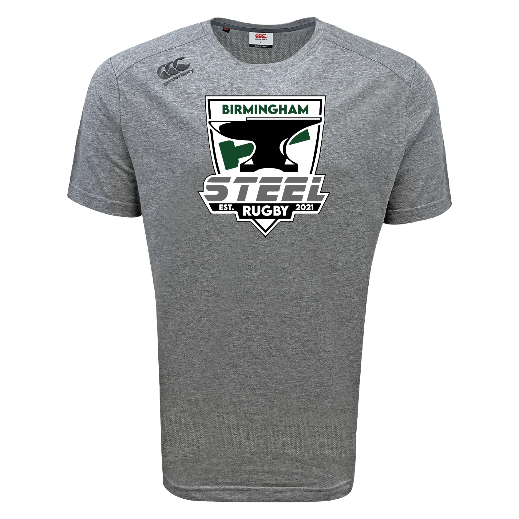Birmingham Steel Rugby Tempo Vapodri T-Shirt by Canterbury - Image 3