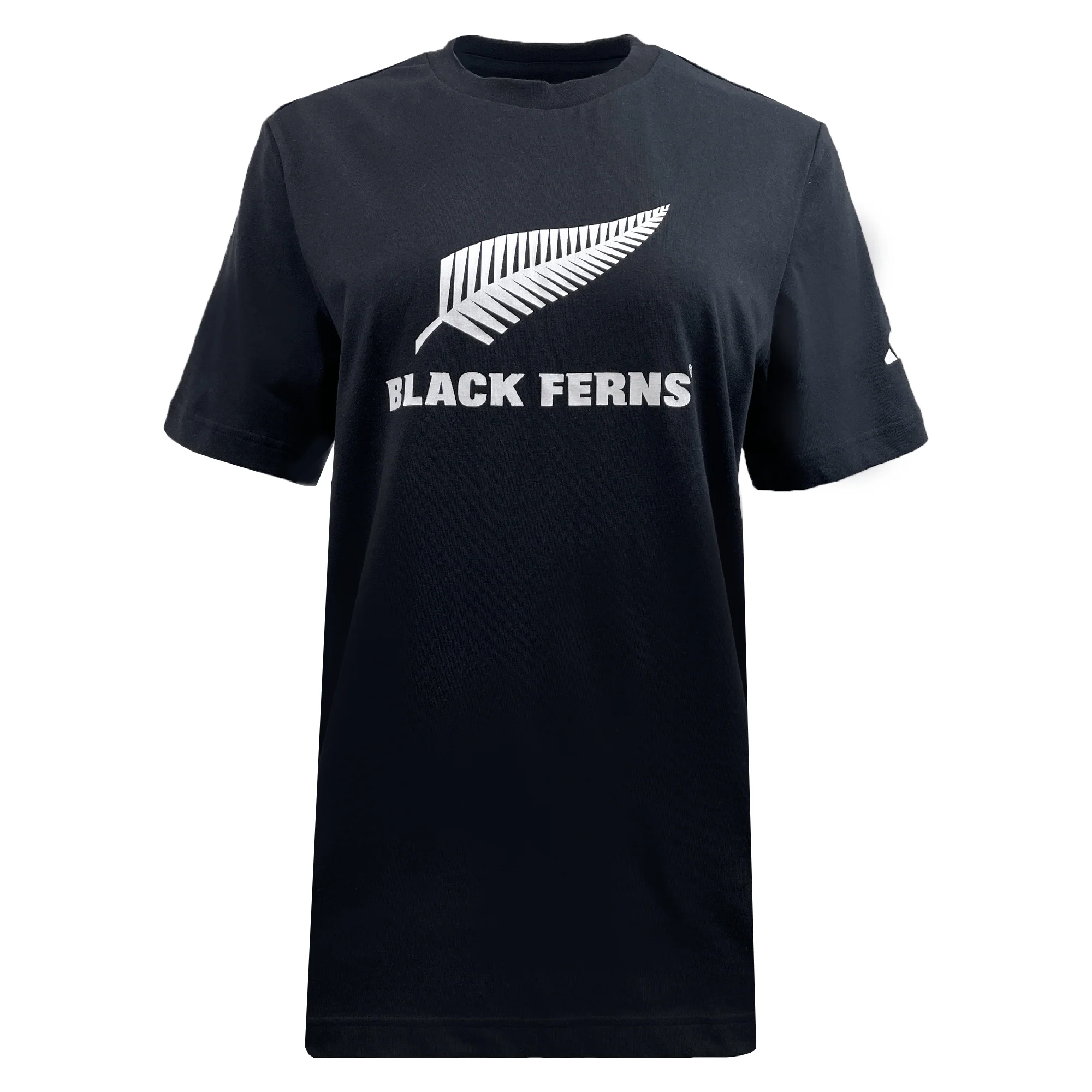 Black Ferns Logo Tee by adidas