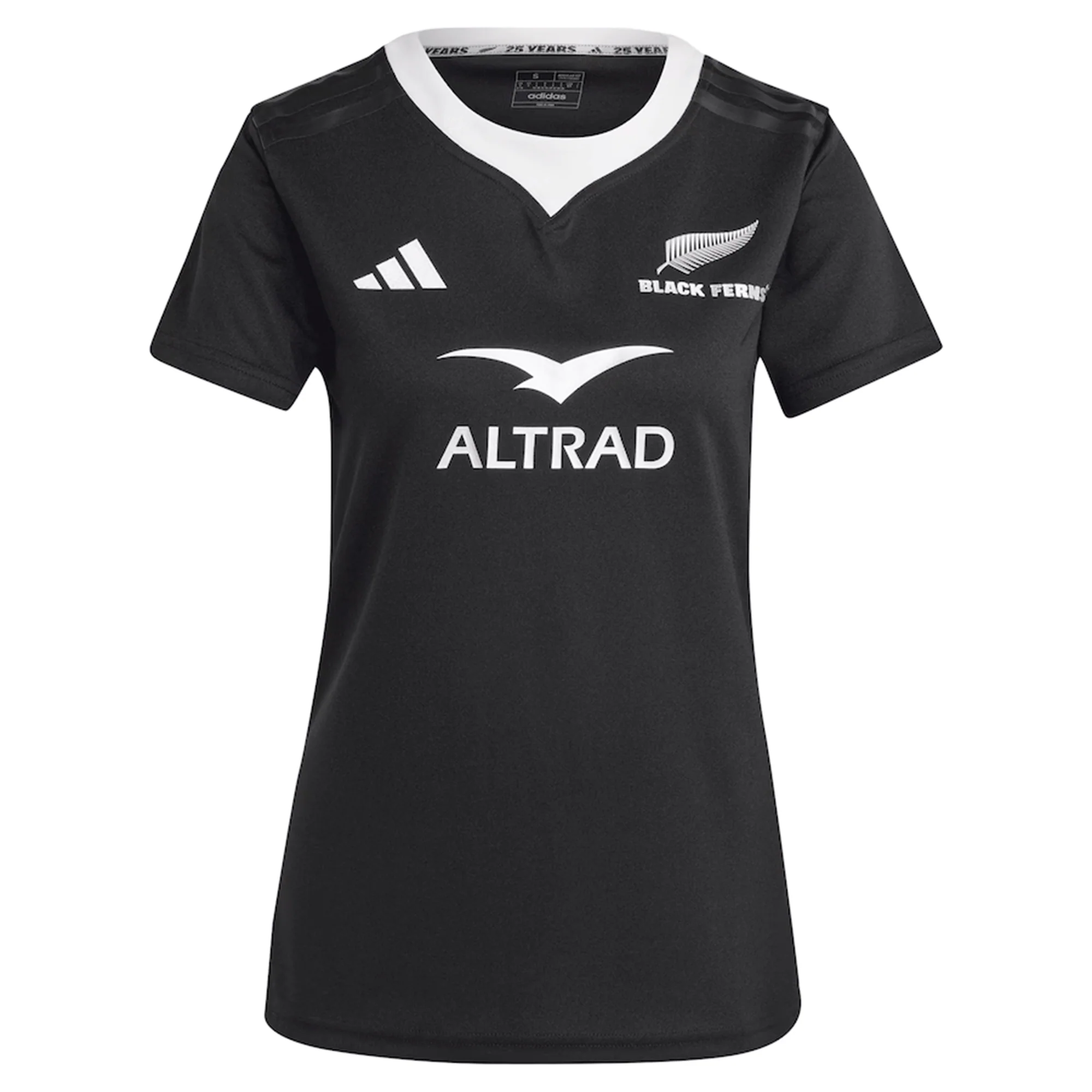 Women's Black Ferns 24/25 Home Supporters Jersey by adidas